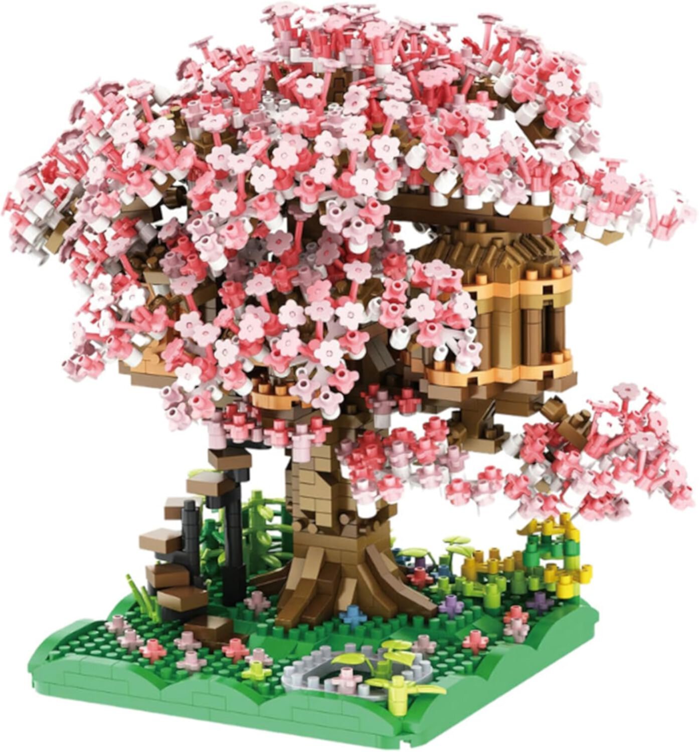 Syrinx Girls Flower Garden Building Toys Compatible with Lego SYRINX