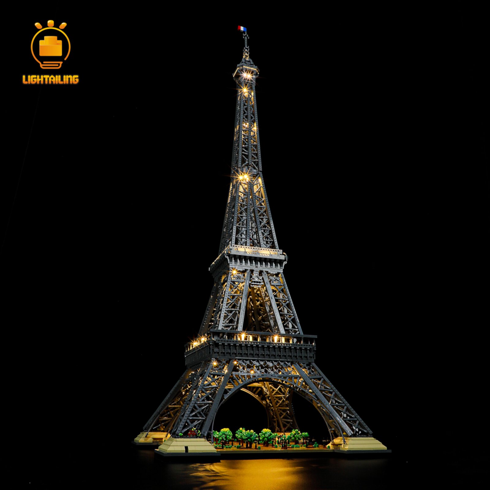 LIGHTAILING Led Light Kit for Lego Eiffel Tower 10307 Building Toy Set(Not Include the Model) Lightailing