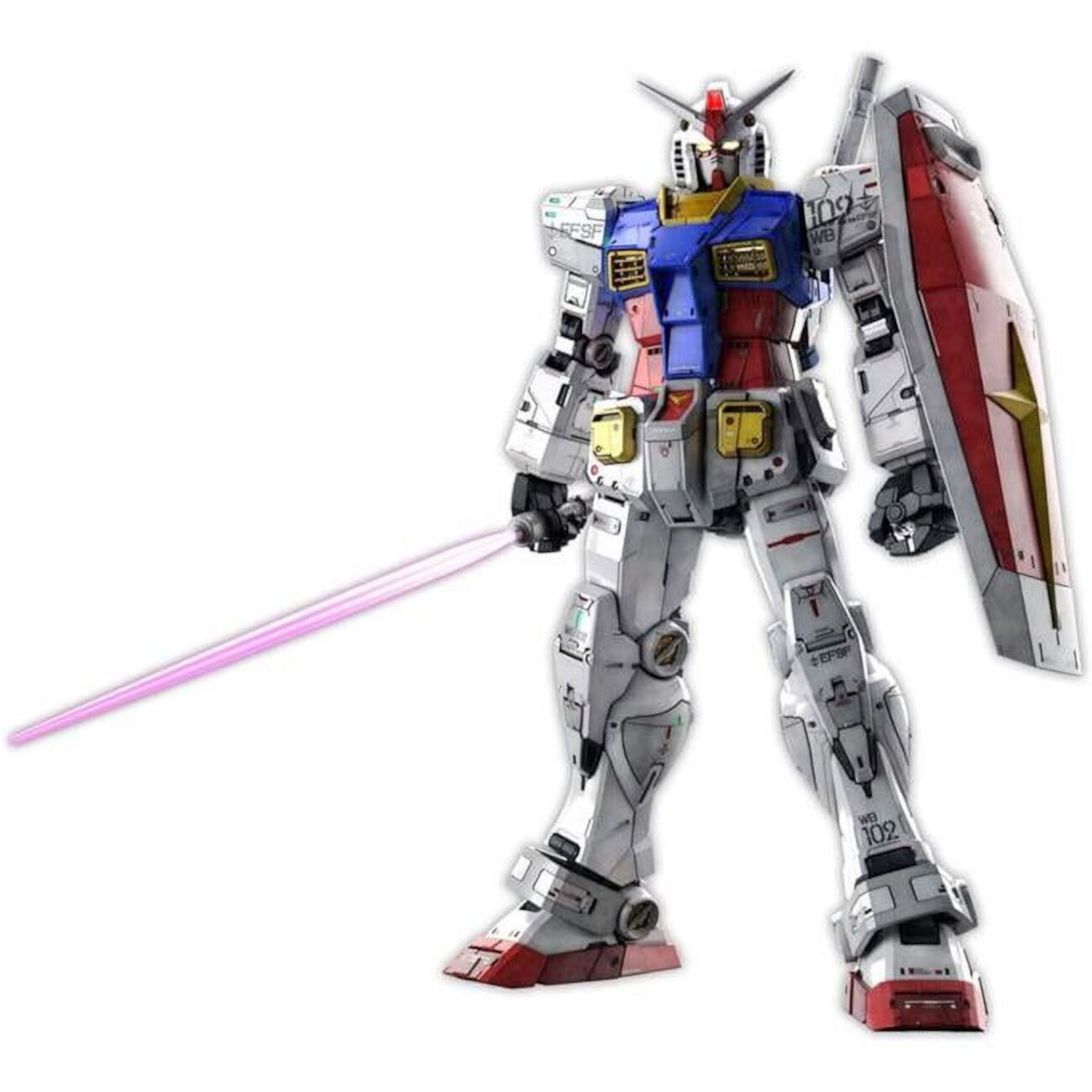 Bandai BAS2530615 11.81 in. RX-78-2 Mobile Suit Gundam PG Unleashed Model Kit Bandai