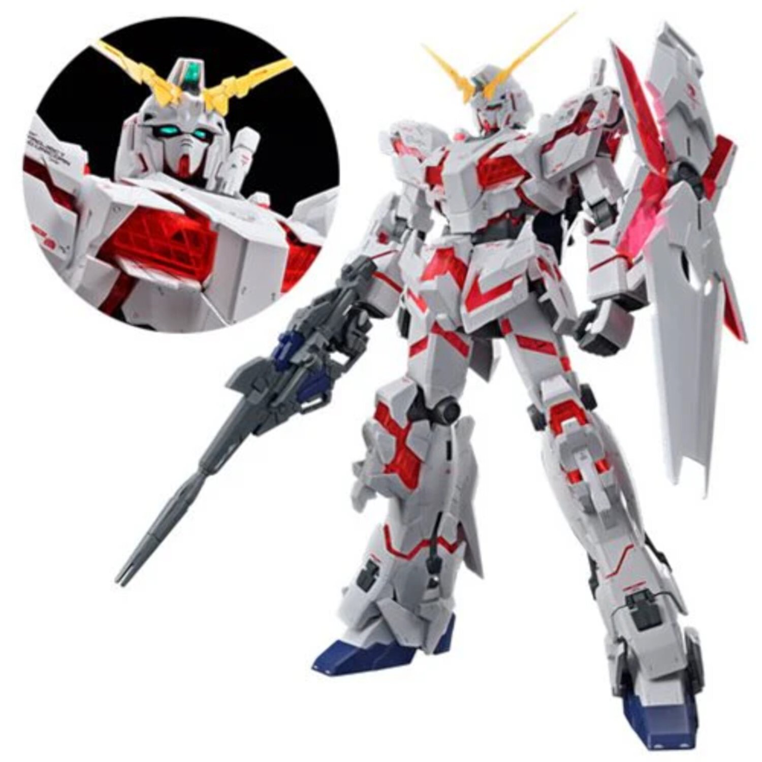 Gundam Unicorn Gundam Destroy Mode 1:48 Scale Model Kit Bandai Hobby