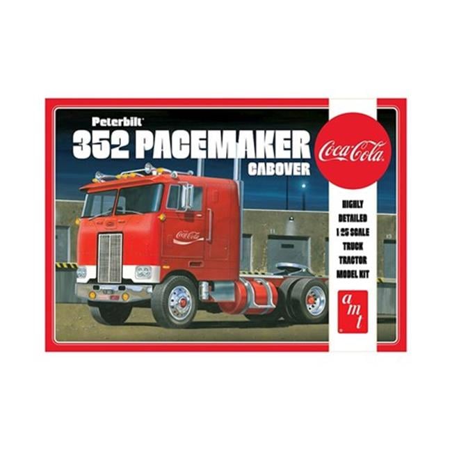 Auto World 1:25 Scale Peterbilt 352 Pacemaker Cabover Plastic Model Kit Auto World