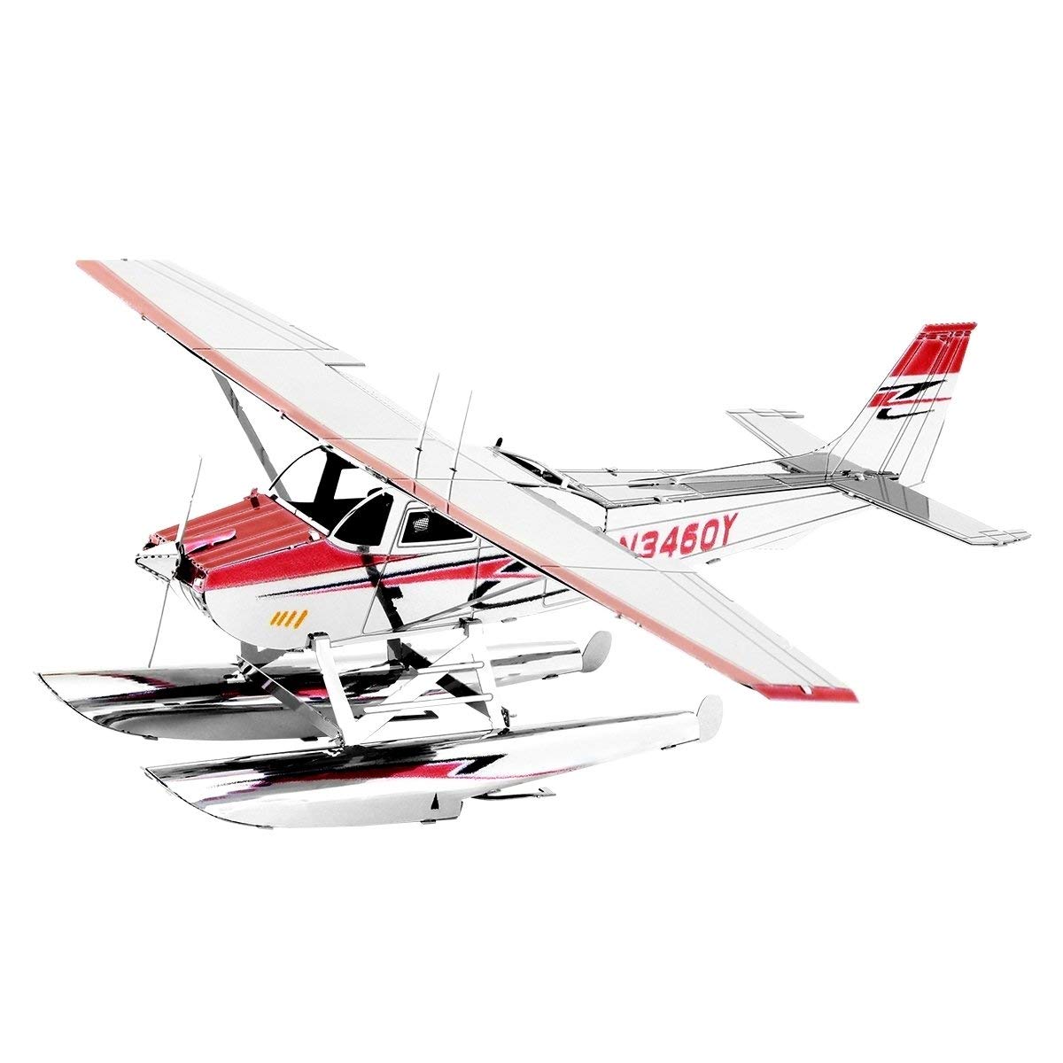 Fascinations Metal Earth 3D Metal Model - Cessna 182 Floatplane (MMS111) Metal Earth