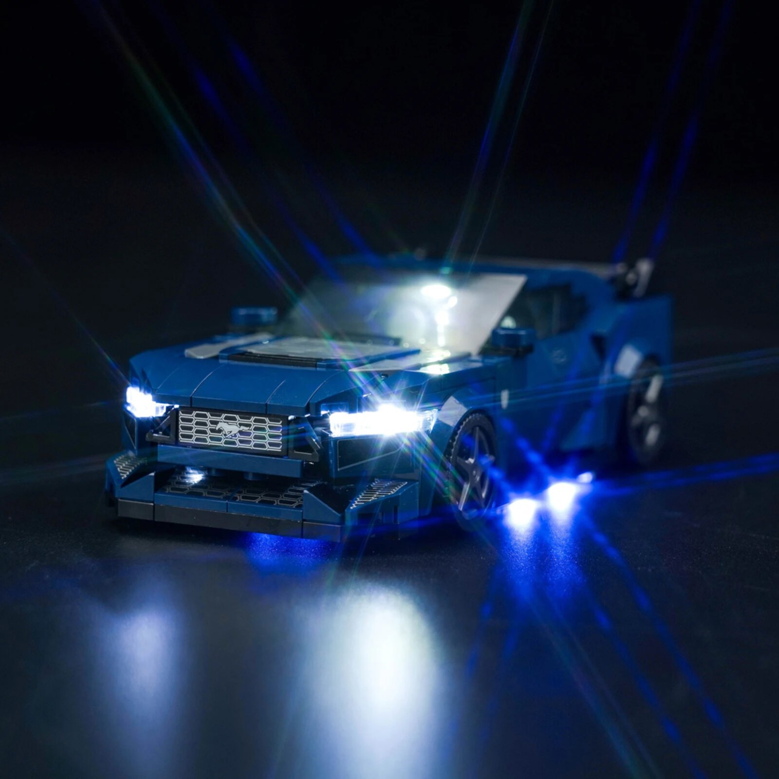 Kyglaring LED Lighting for Lego 76920 Speed Champions Ford Mustang Dark Horse Sports Car- No Model(Classic Version) KYGLARING