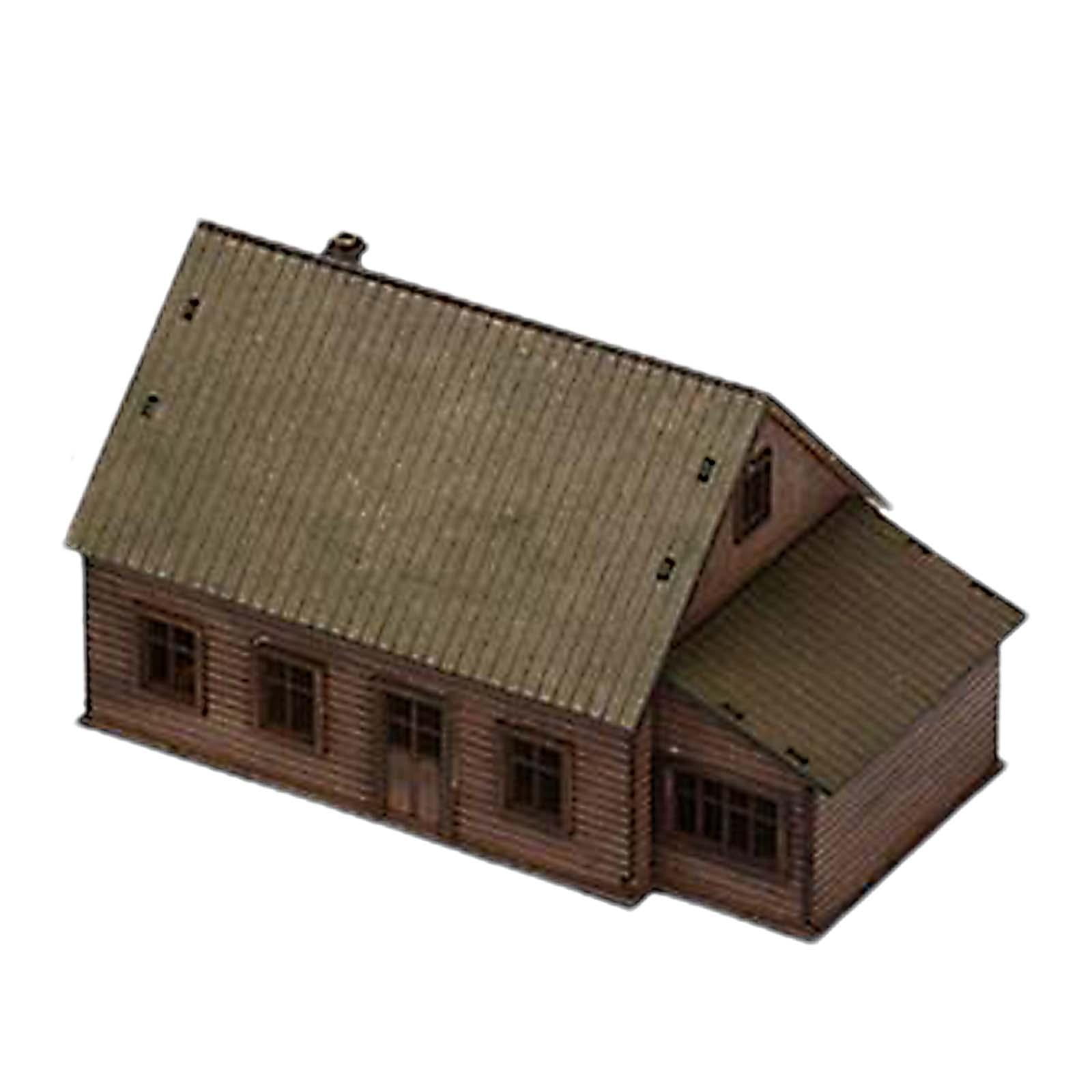 1/72 House Model Building Kits Landscape Building Materials Hobby Toys Educational Learning Toy Layout Scenery for Diorama Layout Accessory Style D STARTIST