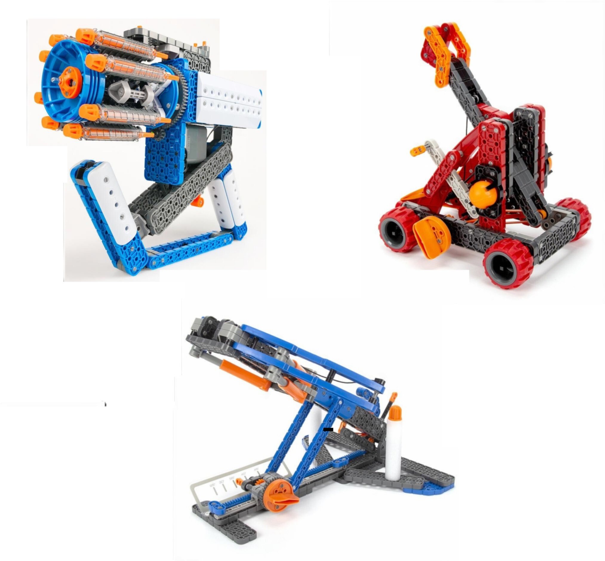 HexBUG Vex Robotics Launchers STEM Construction Kit Bundle, 3-pack VEX