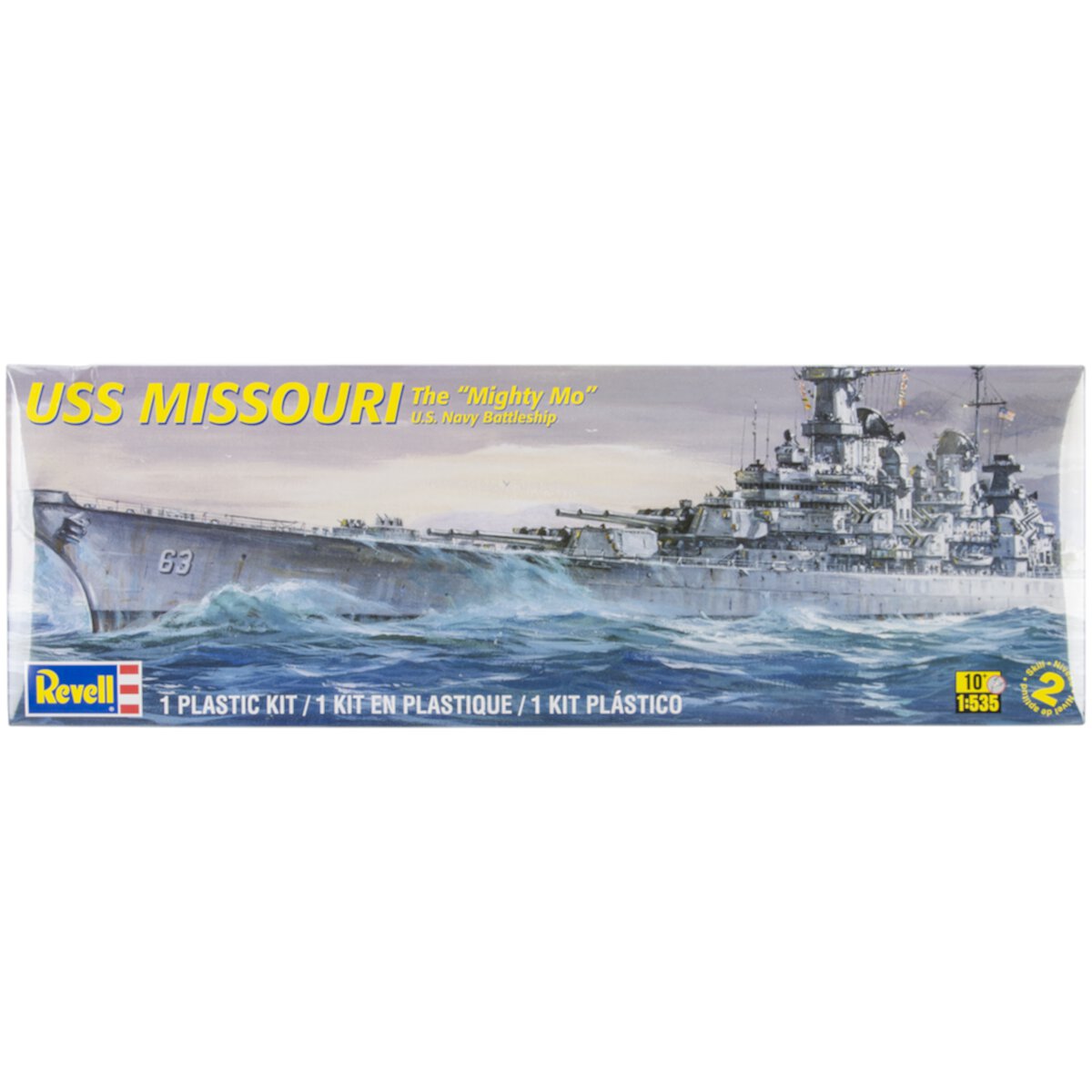 Plastic Model Kit USS Missouri Battleship 1:535 Revell