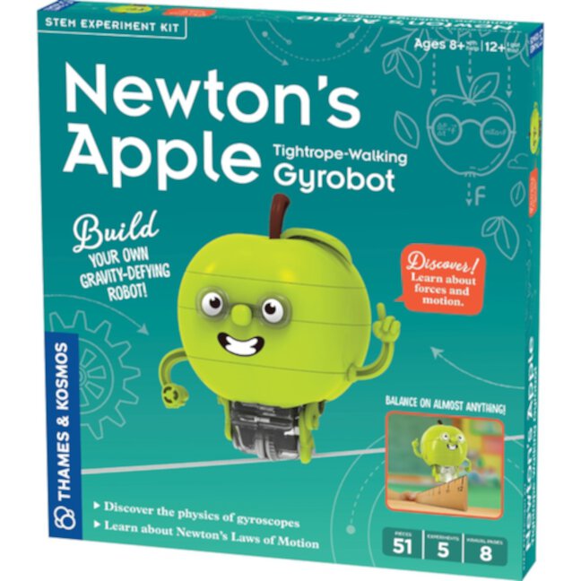 Newton's Apple: Tightrope-Walking Gyrobot (Other) Thames & Kosmos