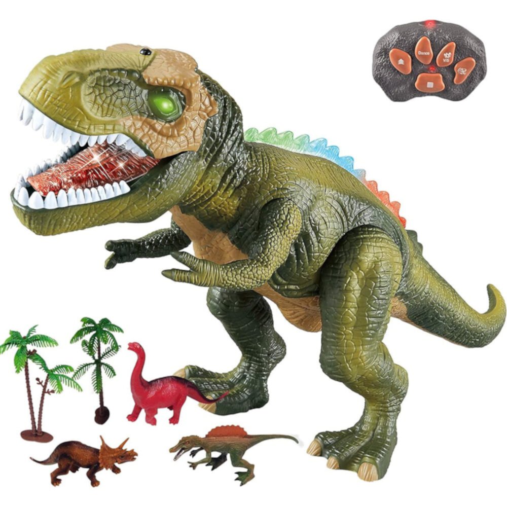 HANMUN Robot Dinosaur Toy for Kids Boys 3 4 5 6 7 8+, Big T rex Dinosaur Toy with Light and Realistic Roaring Sound, Walking and Dancing Dino Toy, Electronic Steam Toys, Birthday Gifts for Boys Girls HANMUN