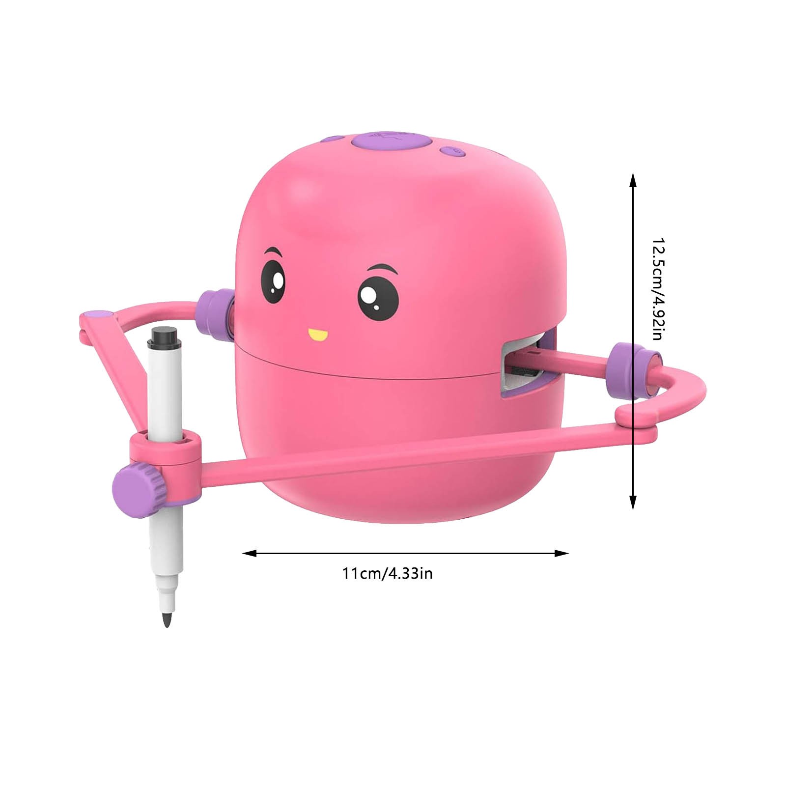 Interactive Educational Drawing Robot For Kids Learning Toy With 100 Word Cards Voice Interaction Finance Higher Education Education Number Early Years Squeak And Stack Temperaments in Education Unbranded