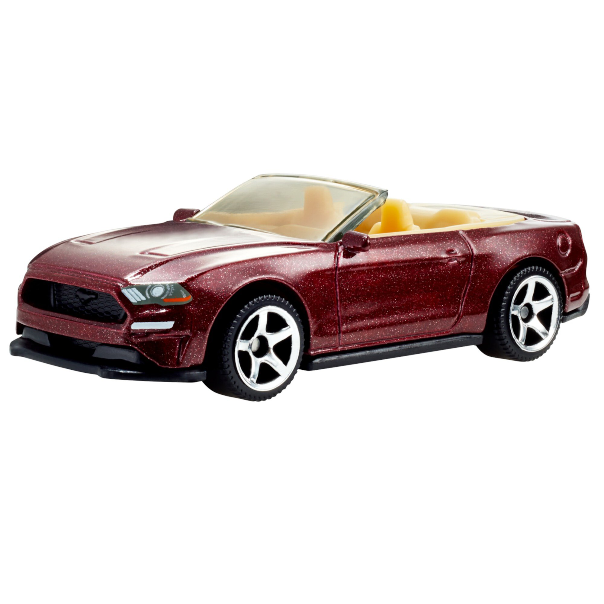 Matchbox '18 Ford Mustang Convertible (Maroon) 2020 Special Edition Mustang Series Matchbox