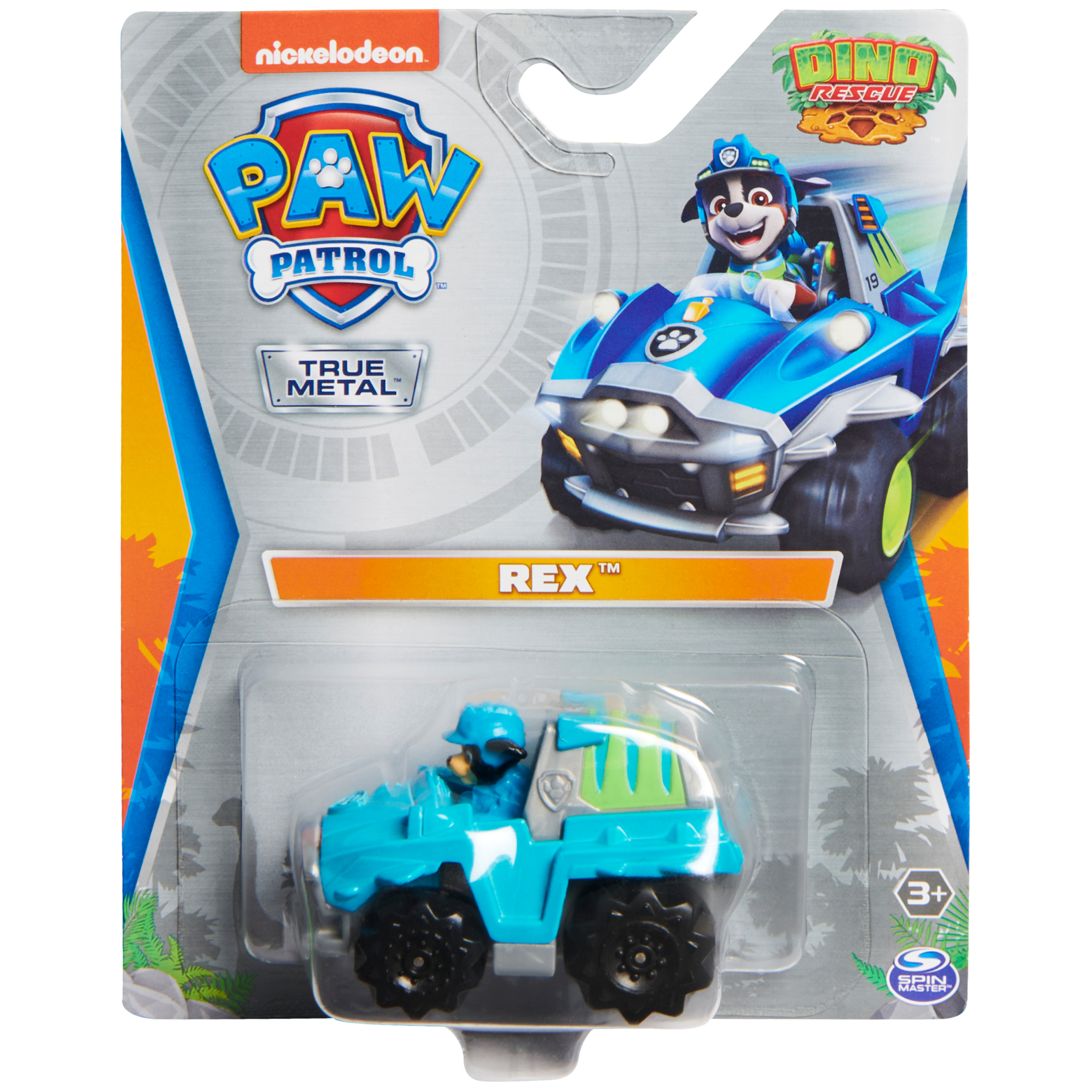 PAW Patrol, True Metal Rex Collectible Die-Cast Toy Trucks, Big Truck Pups Series 1:55 Scale Paw Patrol