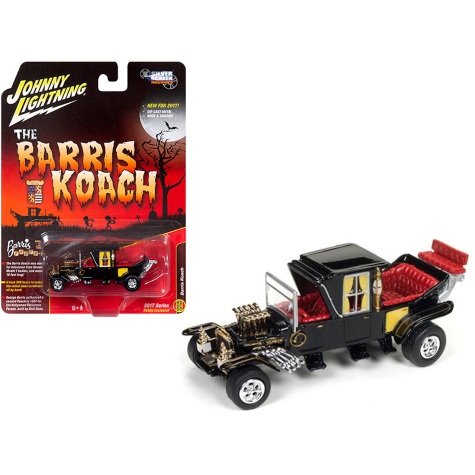 The Barris Koach "Hobby Exclusive" 1/64 Diecast Model Car by Johnny Lightning Johnny Lightning