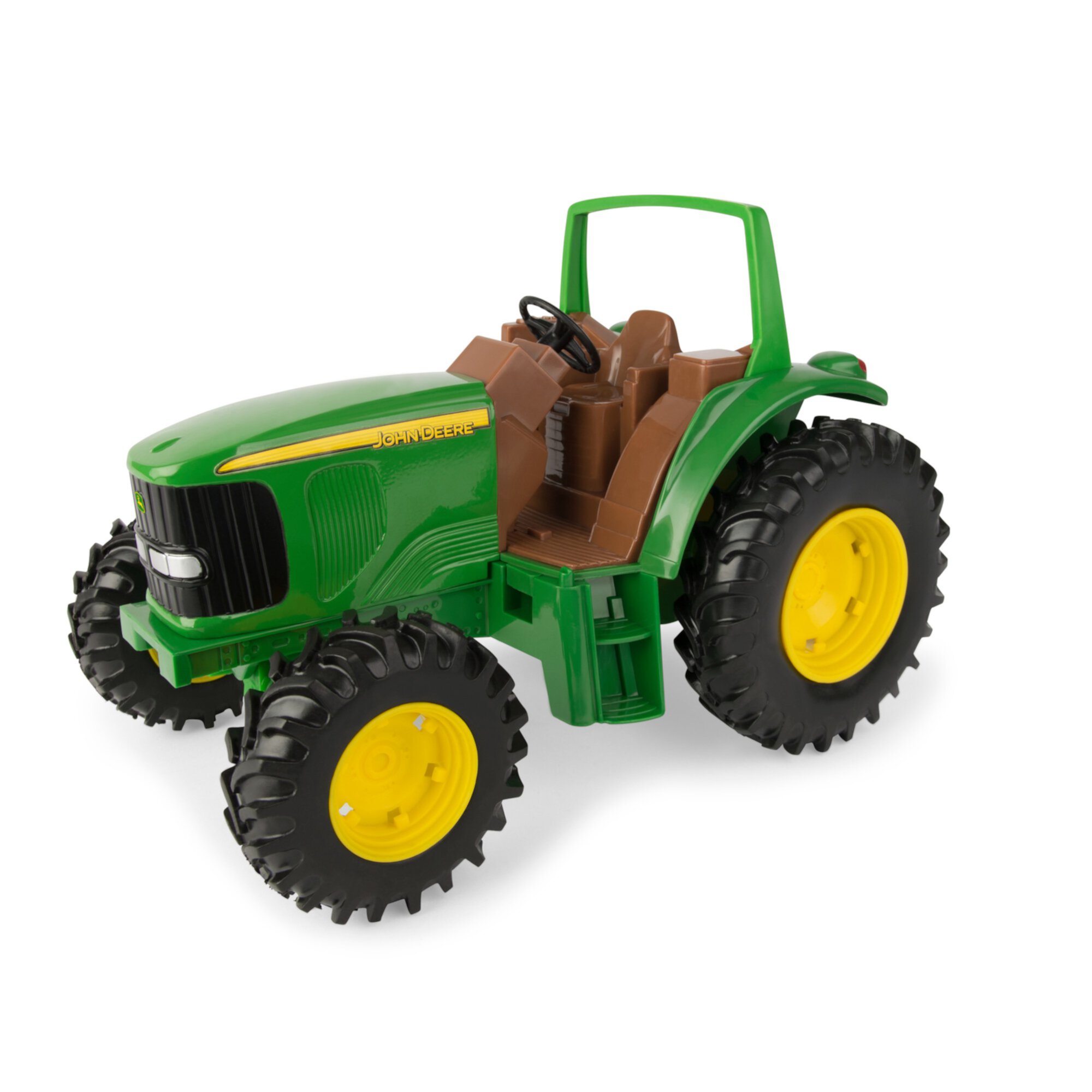 John Deere Tough Tractor Toy, Die-Cast 6930 Tractor, Build Sandbox Tough, 1:16 Scale TOMY