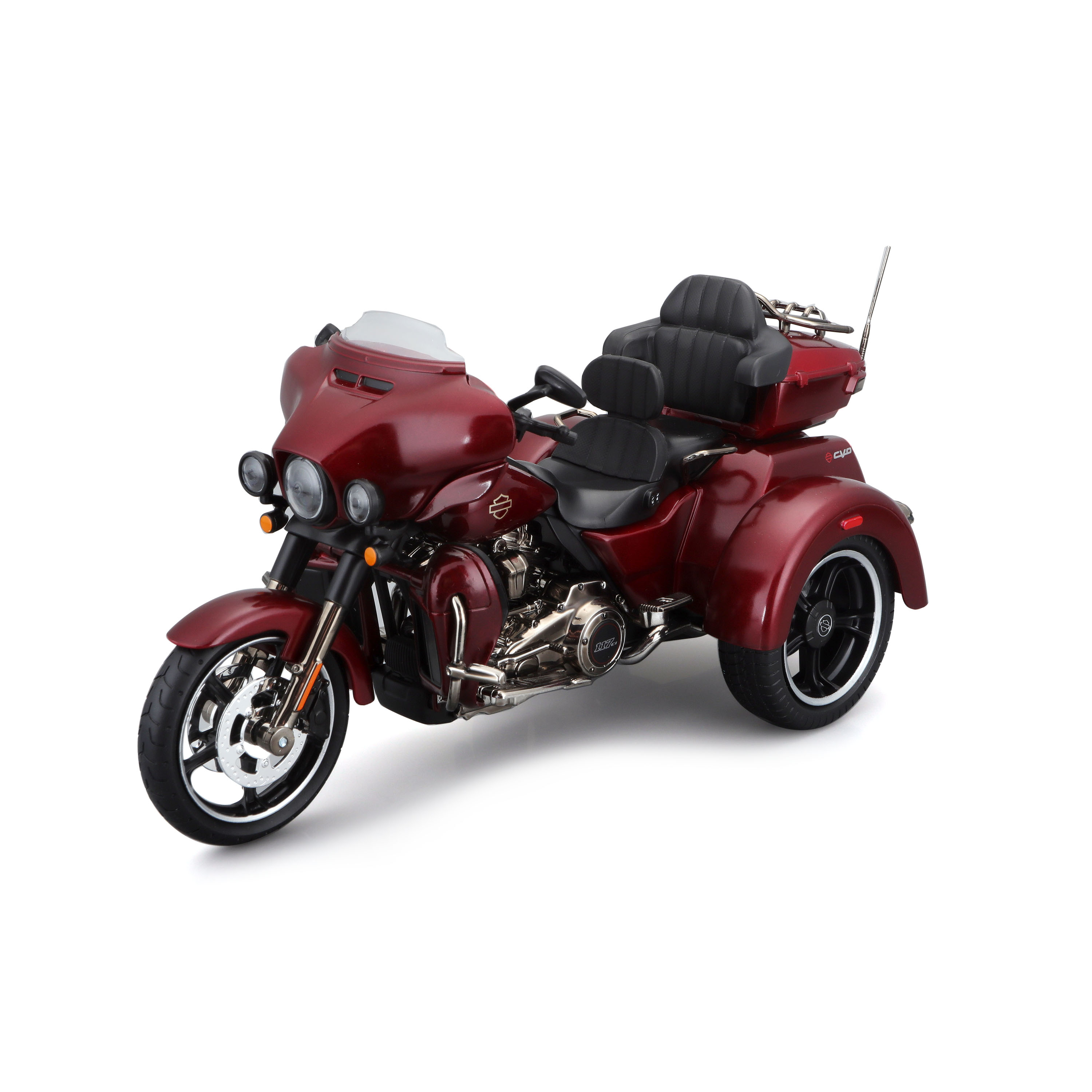 Maisto 1:12 Scale Harley Davidson 2021 CVO Tri Glide Motorcycle Diecast Replica Model Maisto