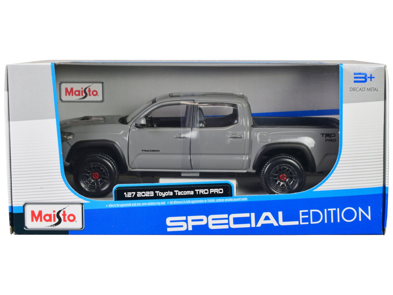 2023 Toyota Tacoma TRD PRO Pickup Truck Gray with Sunroof "Special Edition" Series 1/27 Diecast Model Car by Maisto Maisto