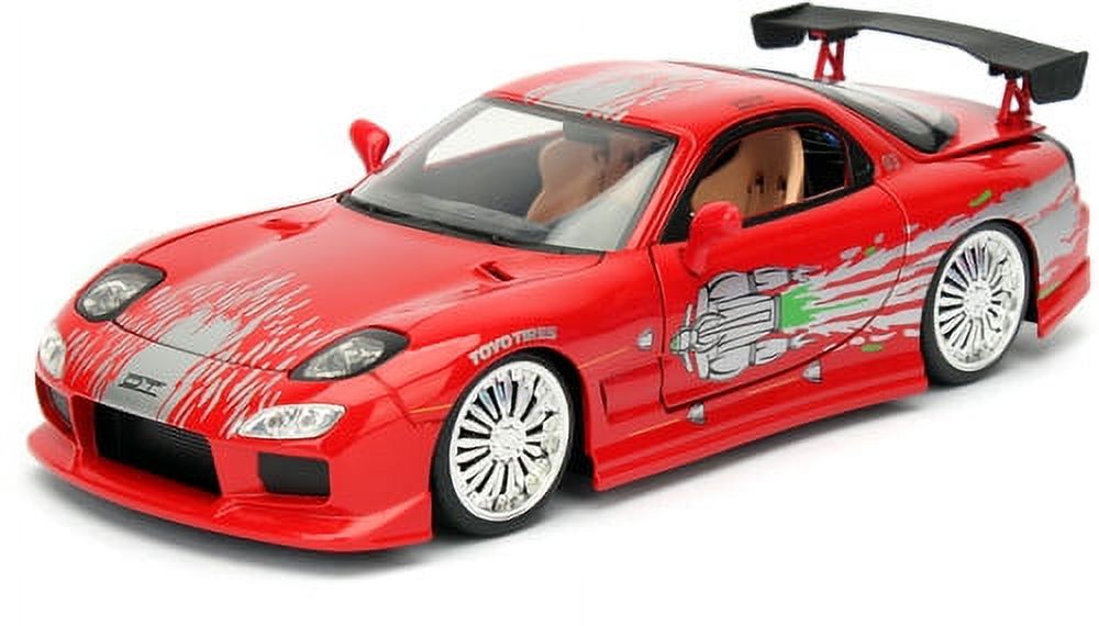 Jada Toys 1:24 Fast & Furious 8 - '93 Mazda Rx-7 Car Play Vehicle Fast and the Furious