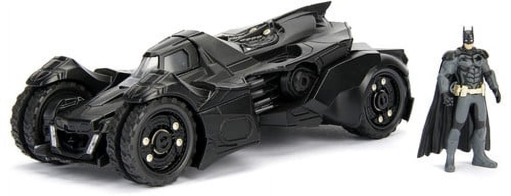 HOLLYWOOD RIDES 1:24 BATMAN ARKHAM KNIGHT BATMOBILE WITH FIGURE BY JADA TOYS Batman