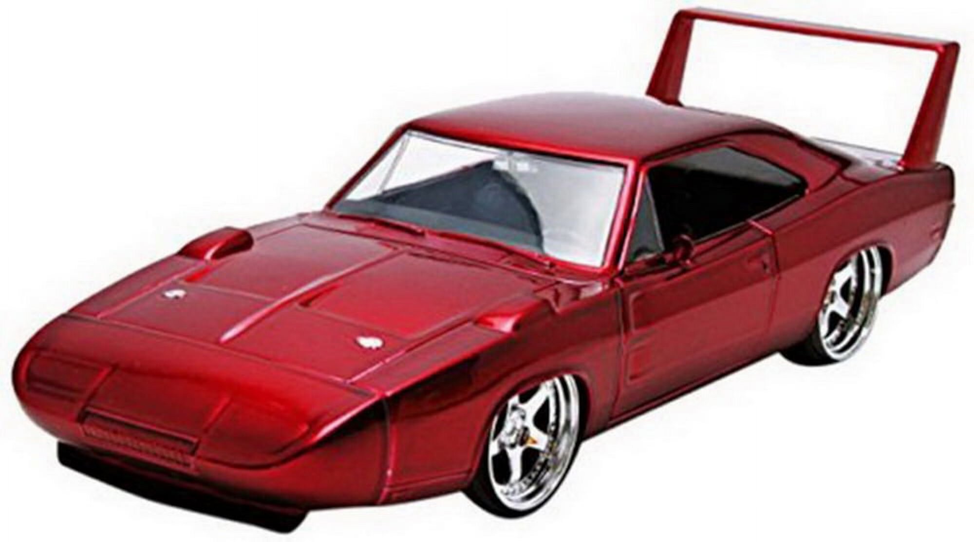 Jada 97060 1969 Dodge Charger Daytona Red Fast & Furious 7 Movie 1-24 Diecast Model Car Fast and the Furious