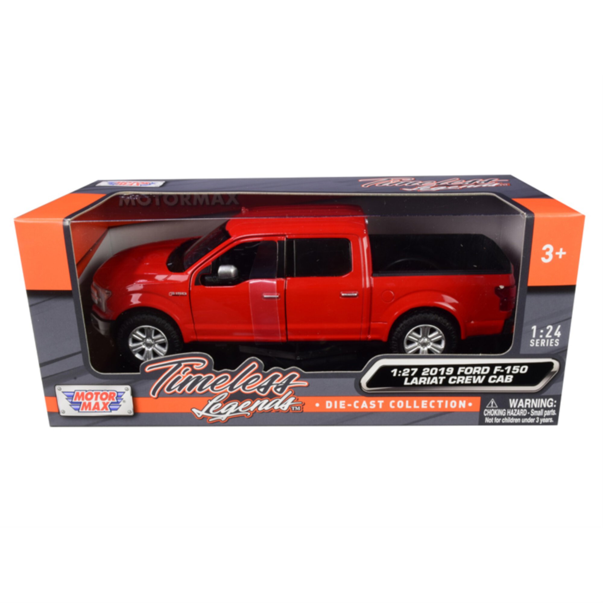 MOTORMAX 1/27 Scale 2019 Ford F150 Lariat Crew Cab Diecast Car MOTORMAX