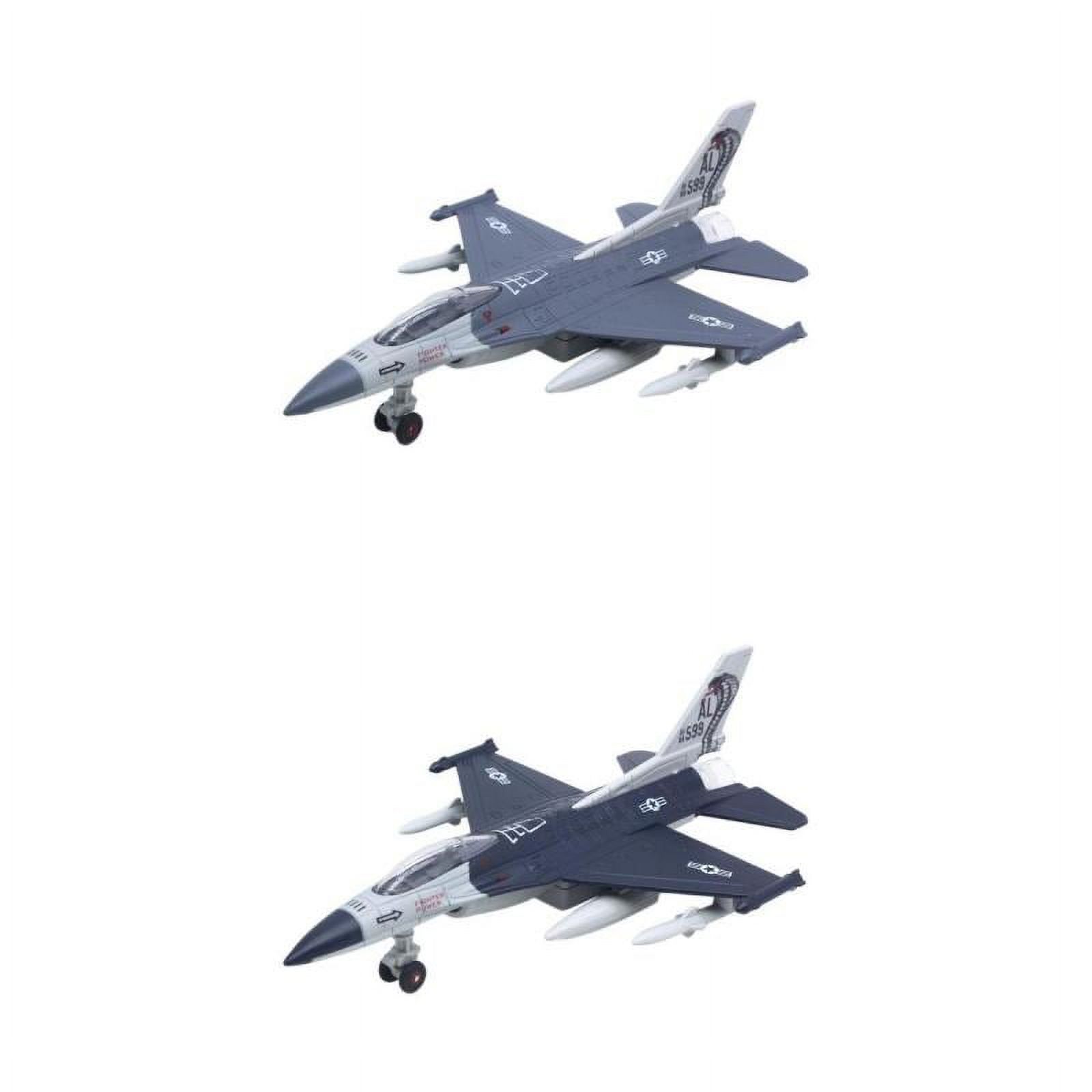 2pcs Creativity Diecast Fighter Jets Pullback Metal Jet Plane Fighter Toys for Boys, Decorations, Pull Back Creativity for Kids