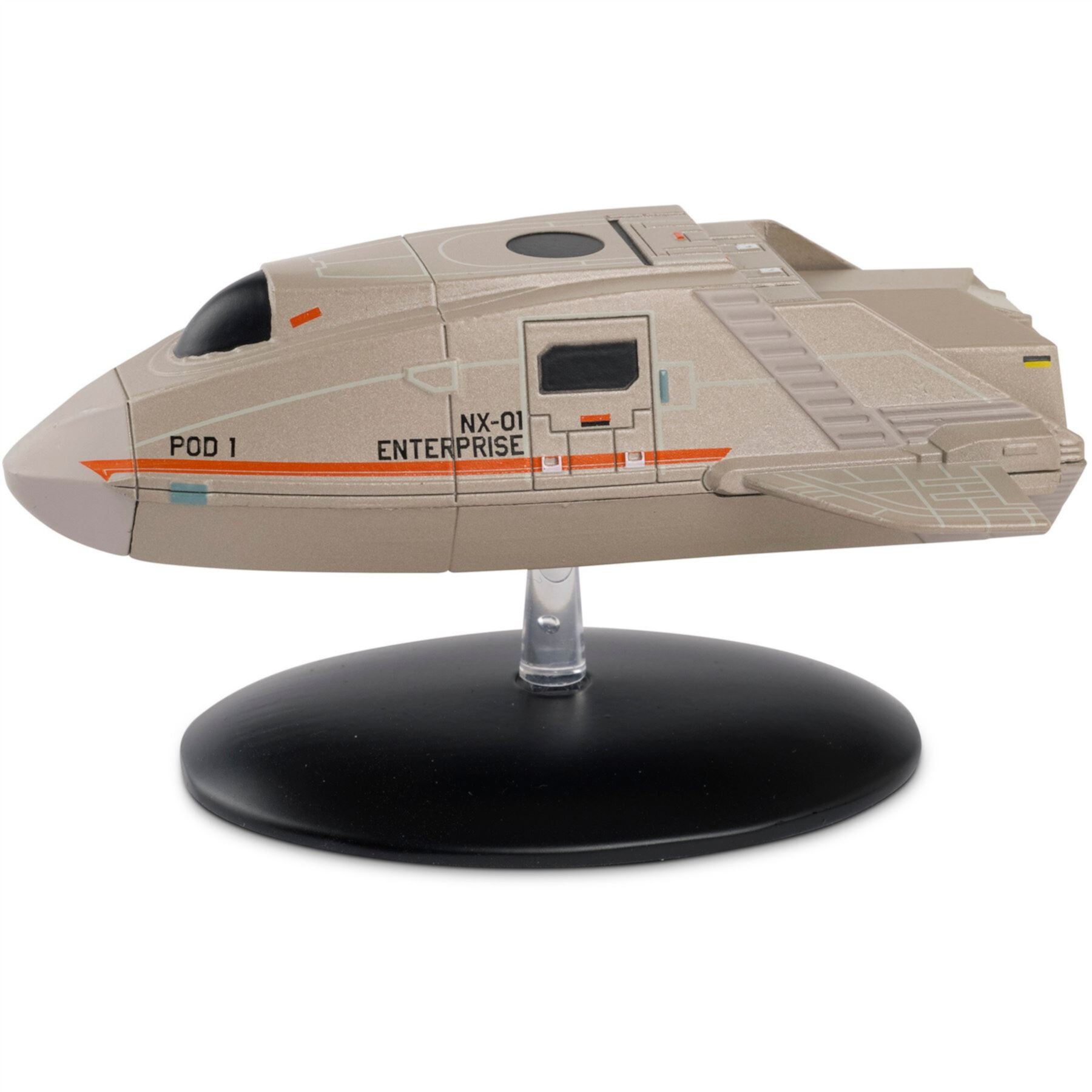 Eaglemoss #705A NX Shuttle Pod (NX-01) Full Copy Model Die Cast Ship (Star Trek) Eaglemoss