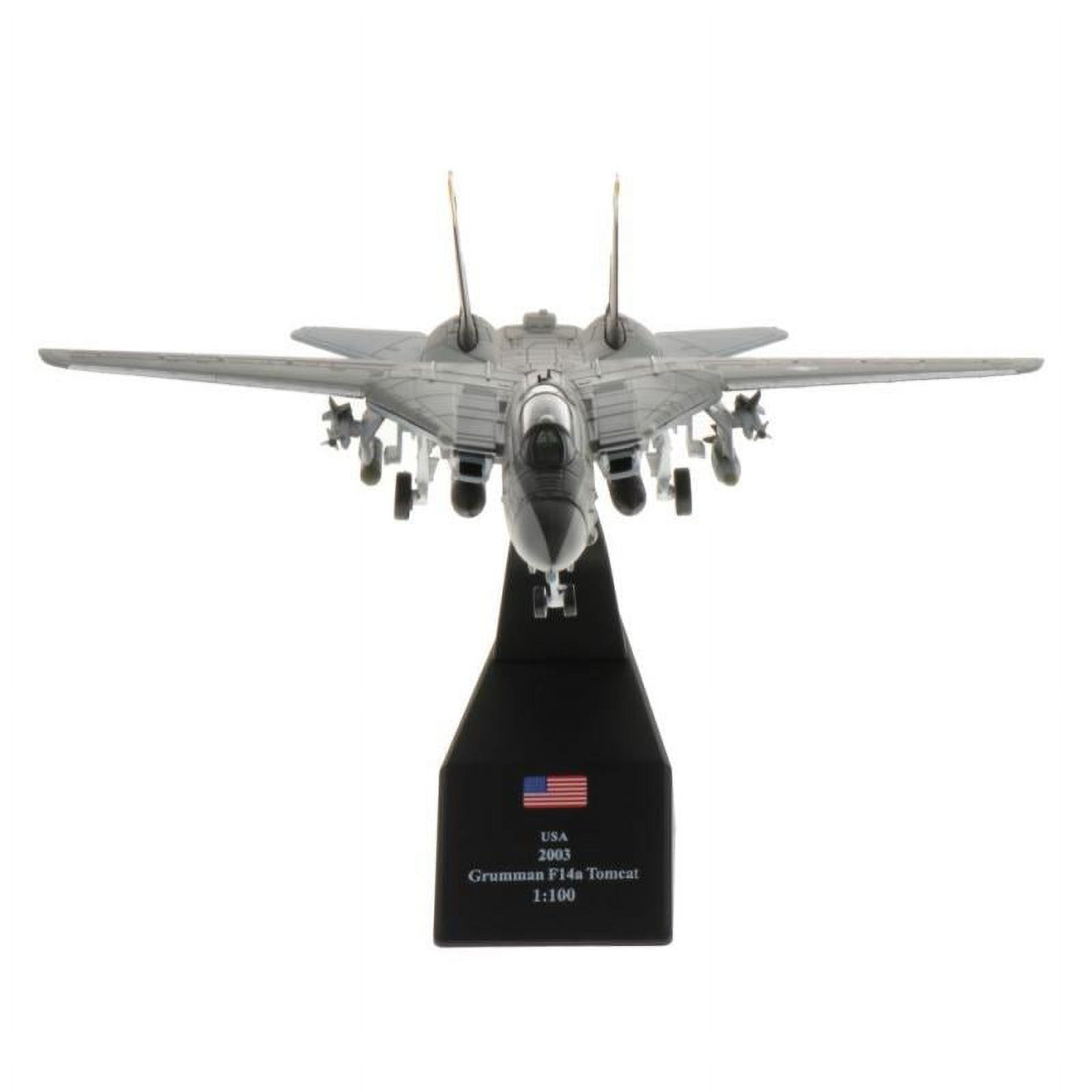 1:100 3D Model F-14 Tomcat Fighter Attack Metal Plane Diecast Plane Aircraft Model Toys for Collecting and Gift Tang Dynasty