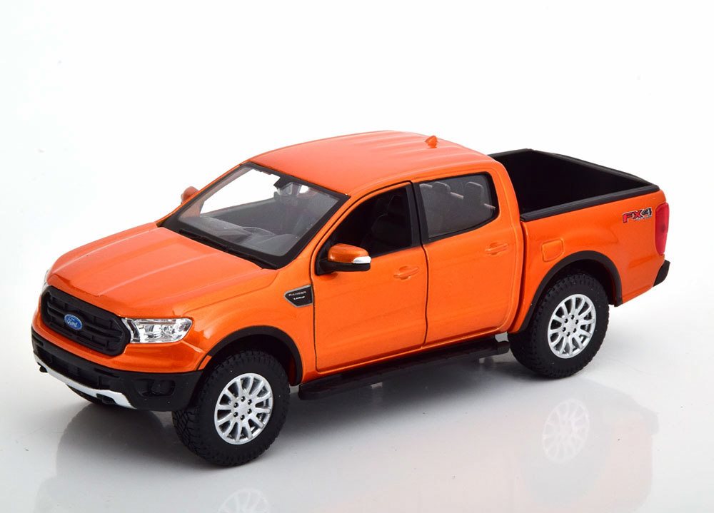 2019 Ford Ranger, Copper Orange - Maisto 31521OR - 1/27 scale Diecast Model Toy Car Maisto