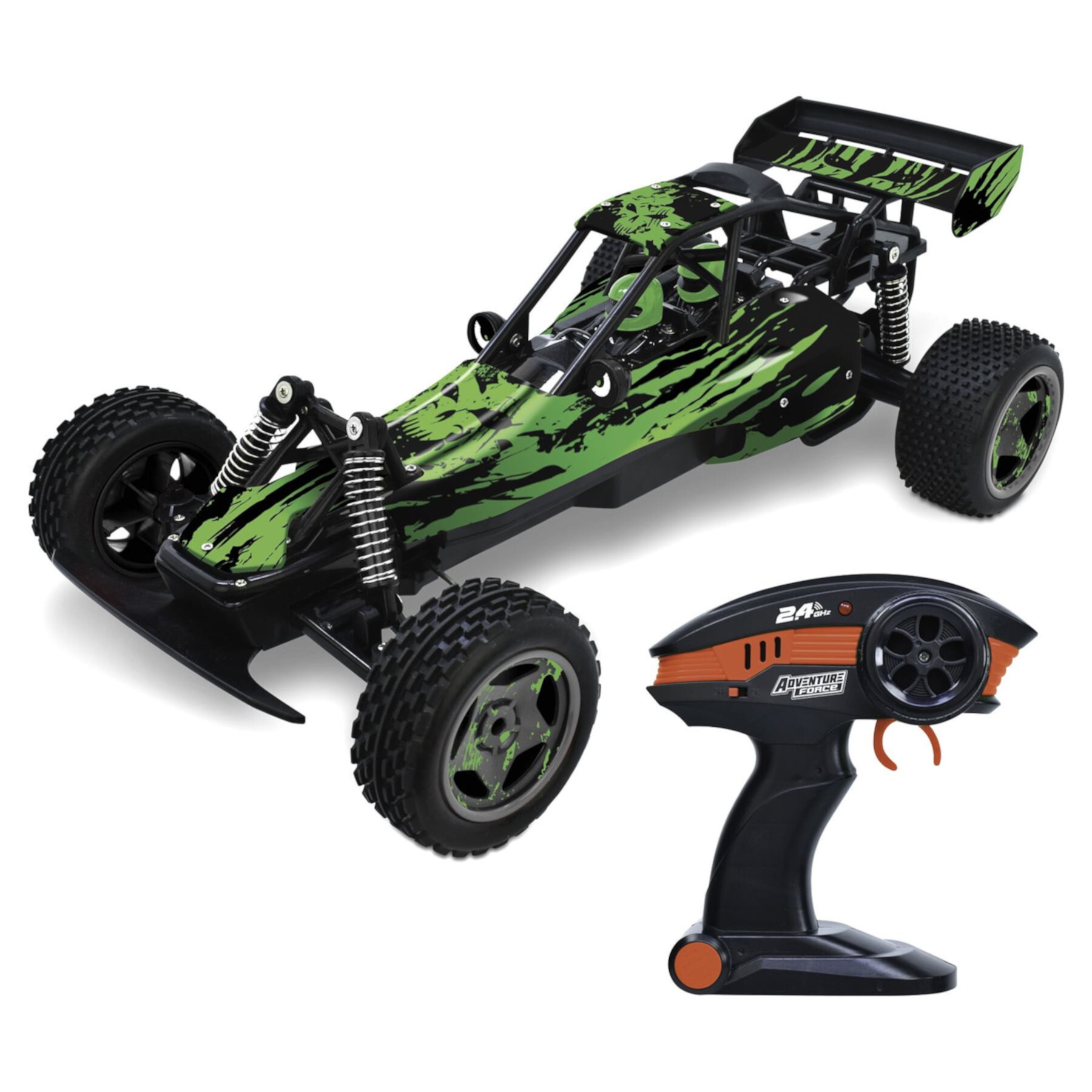 Adventure Force Radio Control 1:8 Trail Chaser Buggy, Green Adventure Force