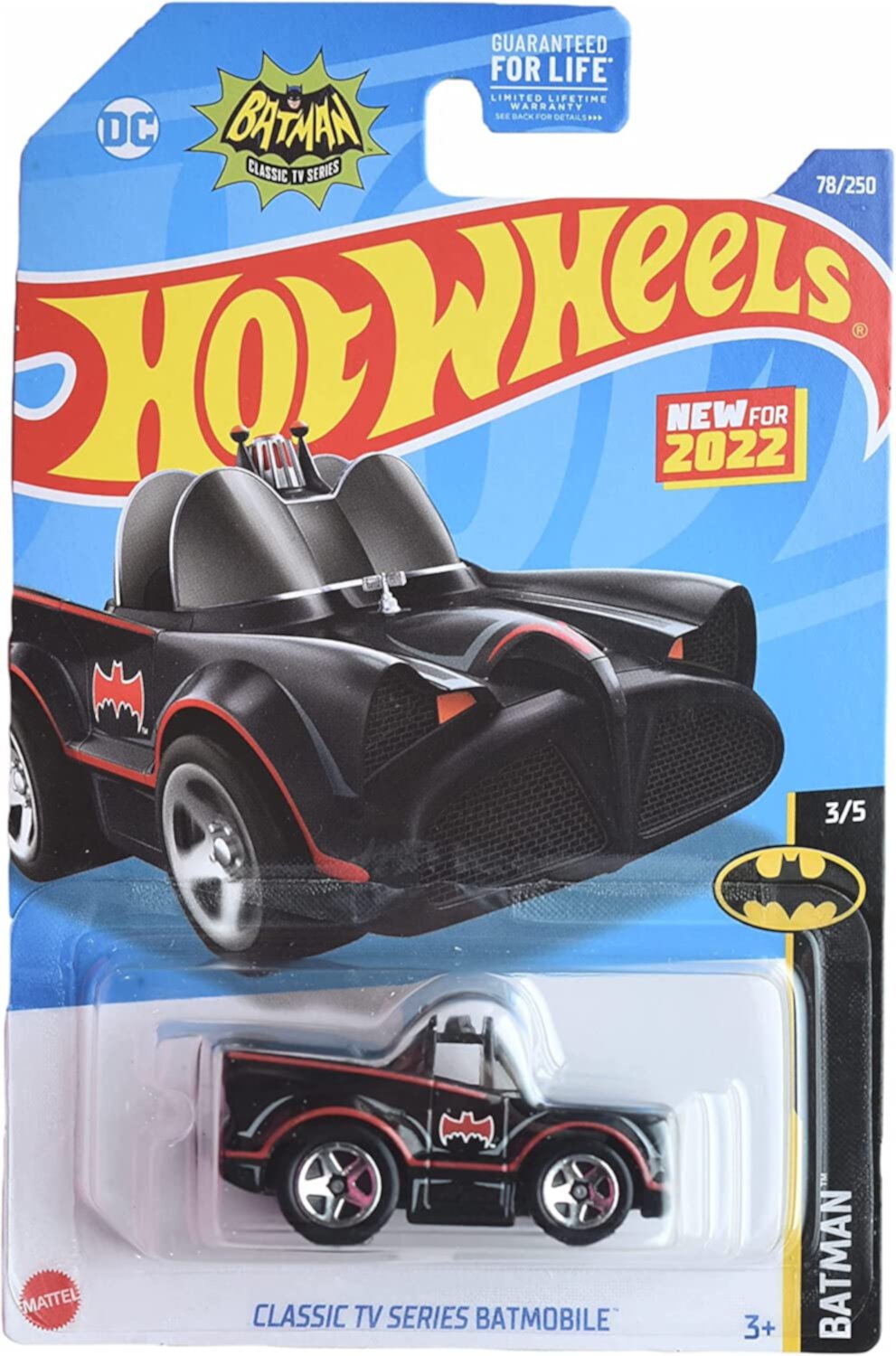 Hot Wheels Arkham Asylum Batmobile (Green) 2022 Batman Hot Wheels