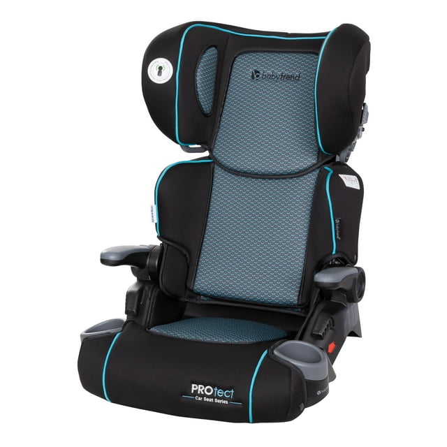 Baby Trend 2-in-1 Folding Booster Car Seat - Minimum Weight 40lbs - Maximum Weight 100lbs - Height 38" - 57" - Aqua Tech - Blue Baby Trend