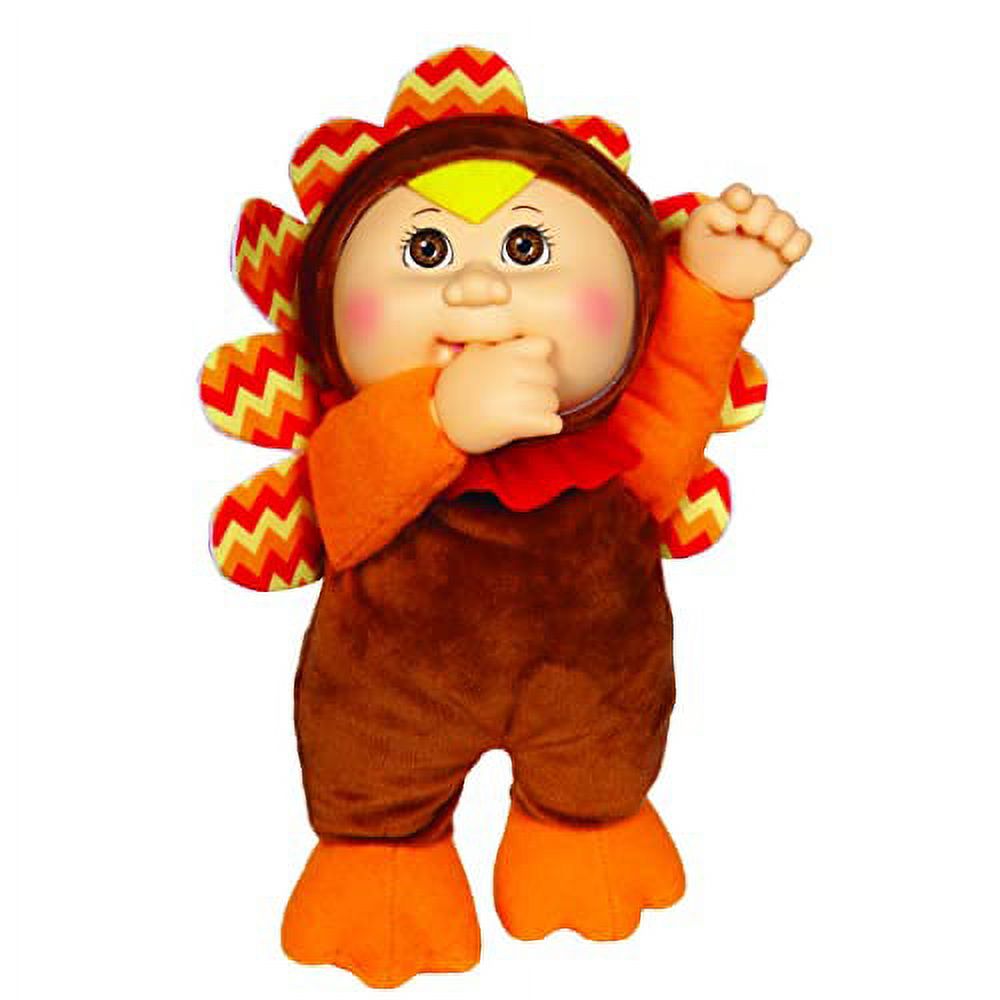 Cabbage Patch Kids Cutie Collection 9" Tilly The Turkey Baby Doll - Collectible, Adoptable Doll Toy - Great Thanksgiving Gift for Girls and Boys Cabbage Patch Kids