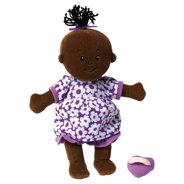 Manhattan Toy Wee Baby Stella Brown 12" Soft Baby Doll Manhattan Toy