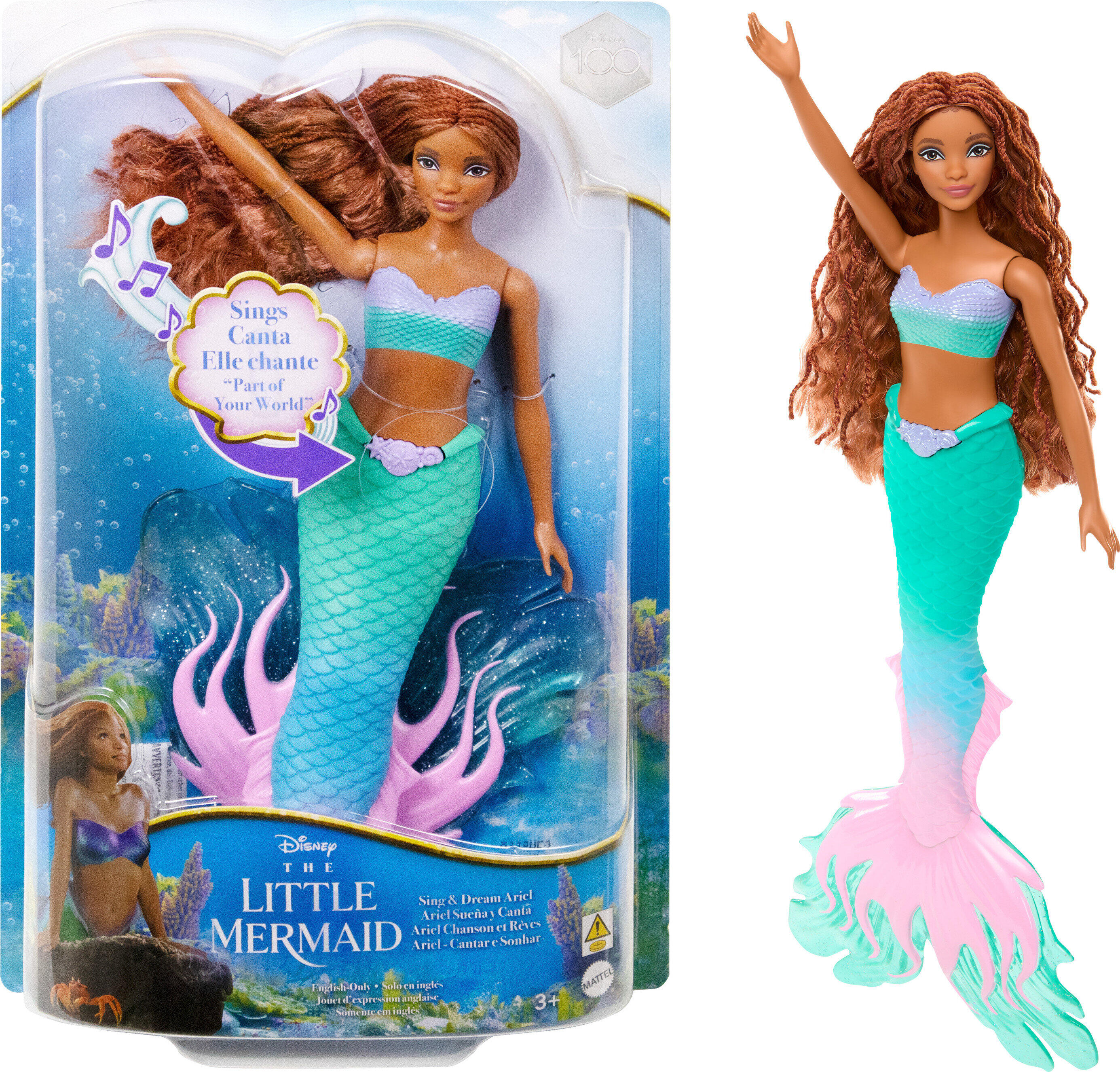 Disney The Little Mermaid Sing & Dream Ariel Fashion Doll Disney