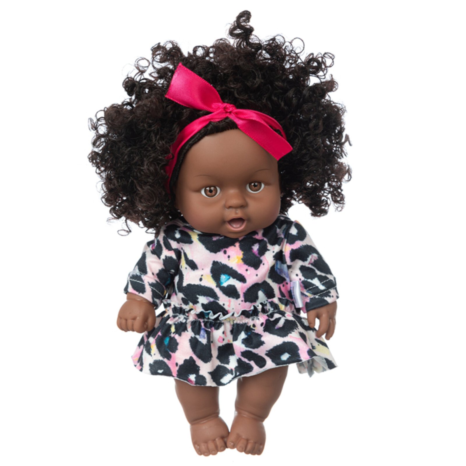 Tarmeek 8 Inch Black Baby Dolls With Clothes Realistic Baby Washable Gift For Kids Girls Christmas Gifts for Kids 3-12Y Tarmeek