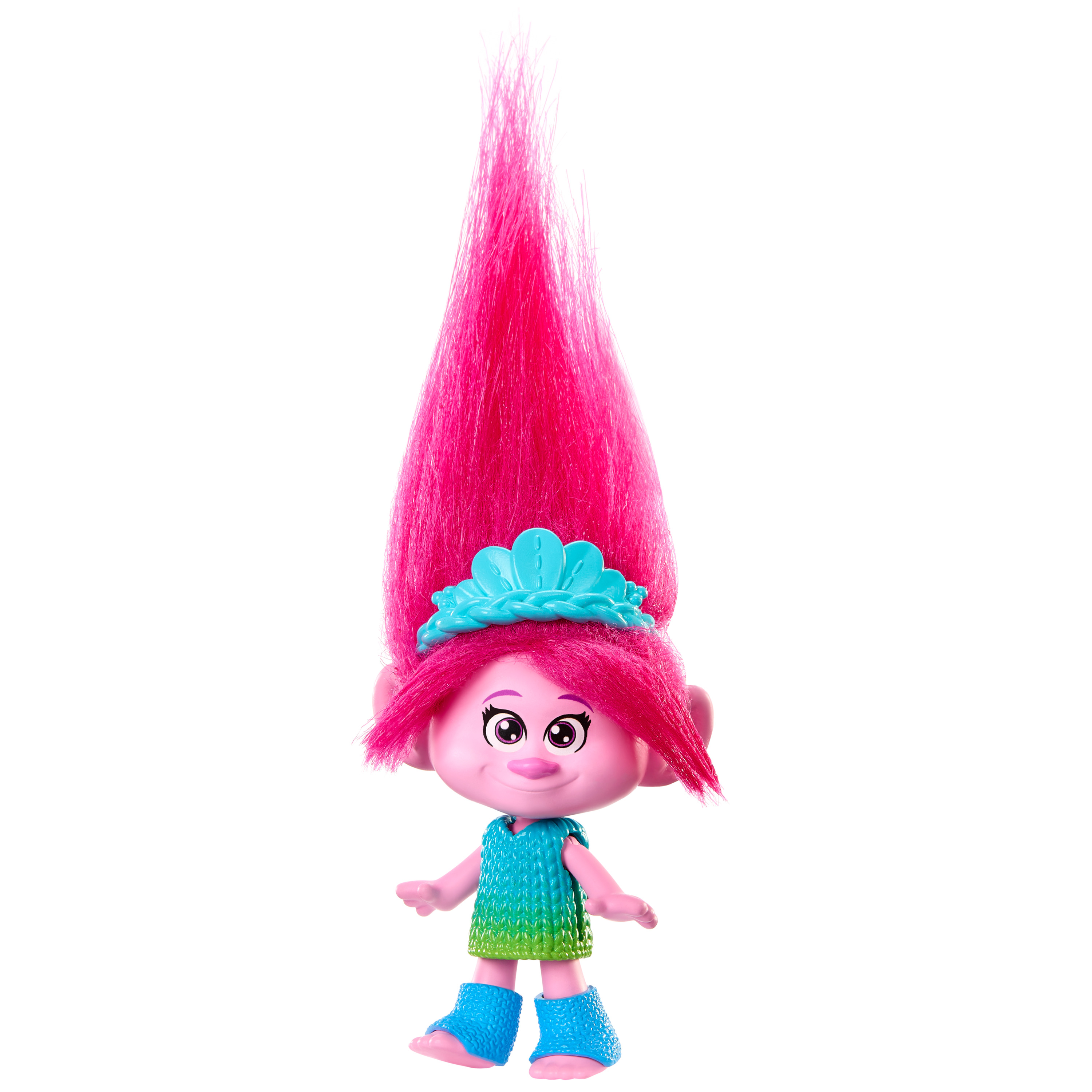 DreamWorks Trolls Band Together Queen Poppy Small Doll, Toys Inspired by the Movie Trolls