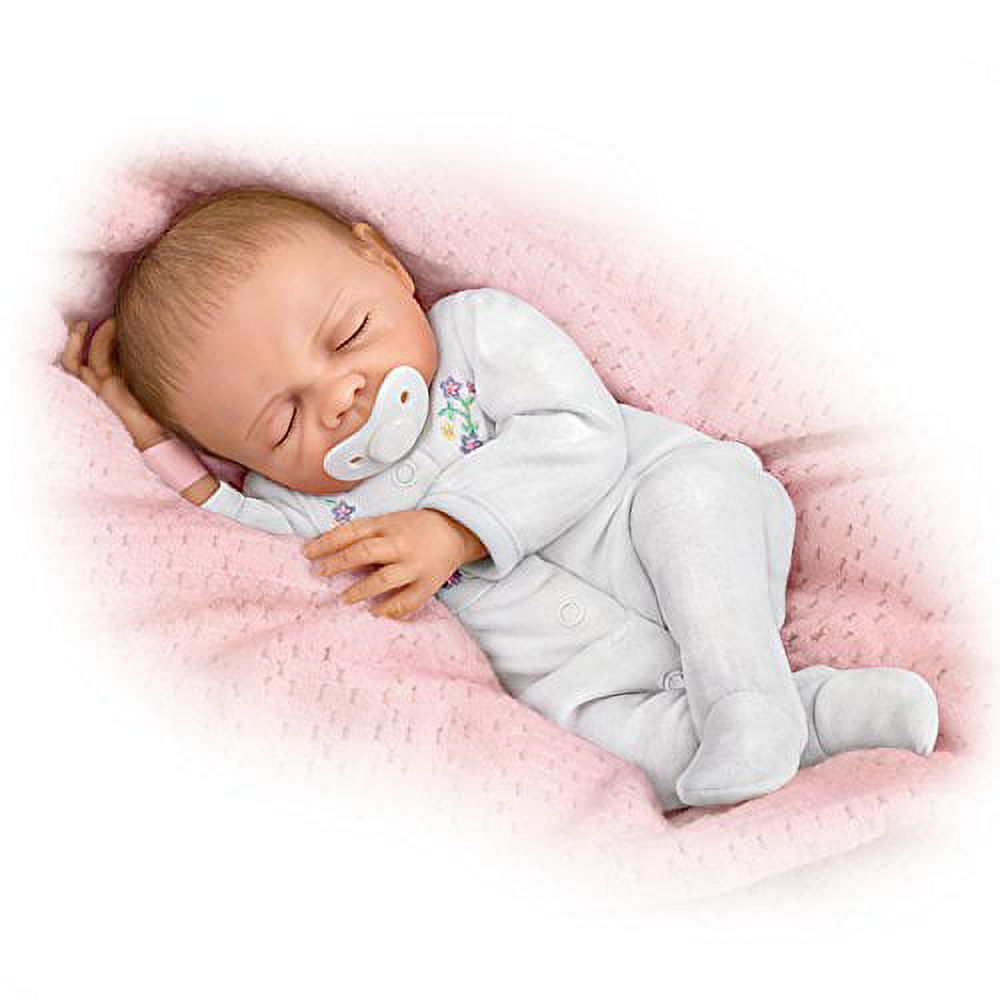 The Ashton - Drake Galleries Baby Girl Doll So Truly Real Collection: Cherish by Renowned Master Doll Artist Denise Farmer 18-inches The Ashton-Drake Galleries