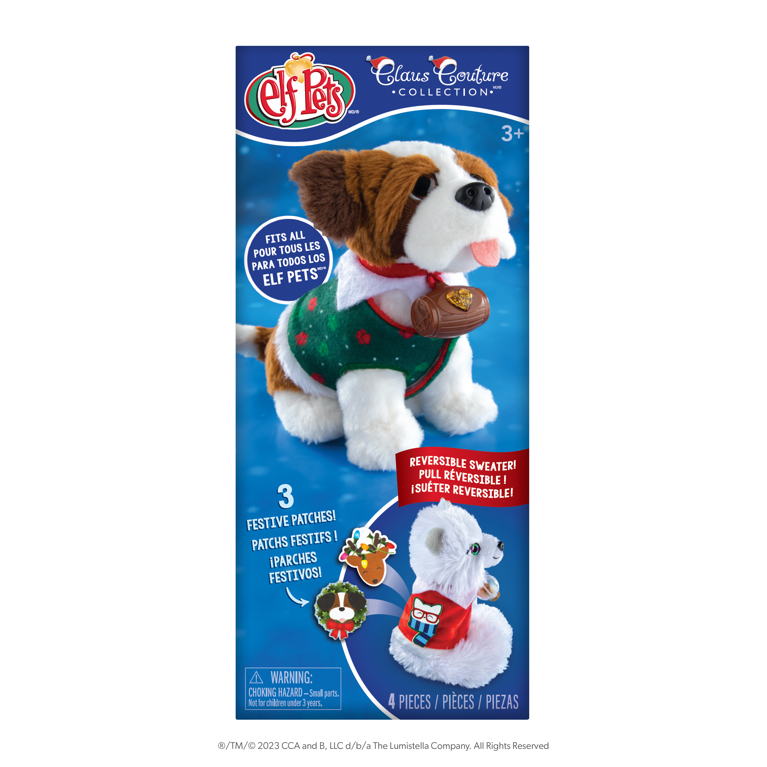 The Elf on the Shelf Elf Pet Reversible Sweater for plush pets Visit the The Elf on the Shelf Store