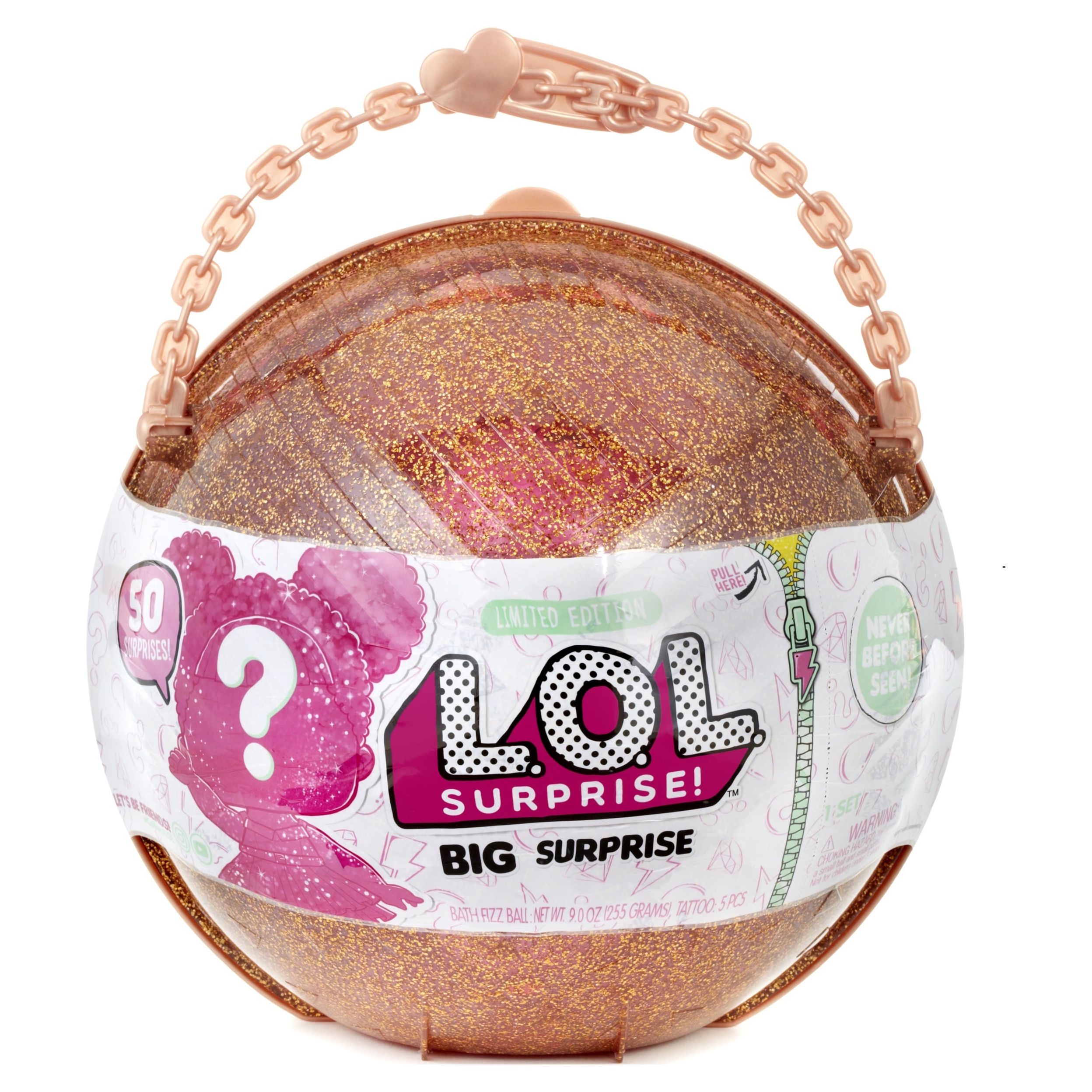 LOL Surprise Big Surprise w/ 50 Surprises, Great Gift for Kids Ages 4 5 6+ L.O.L. Surprise!