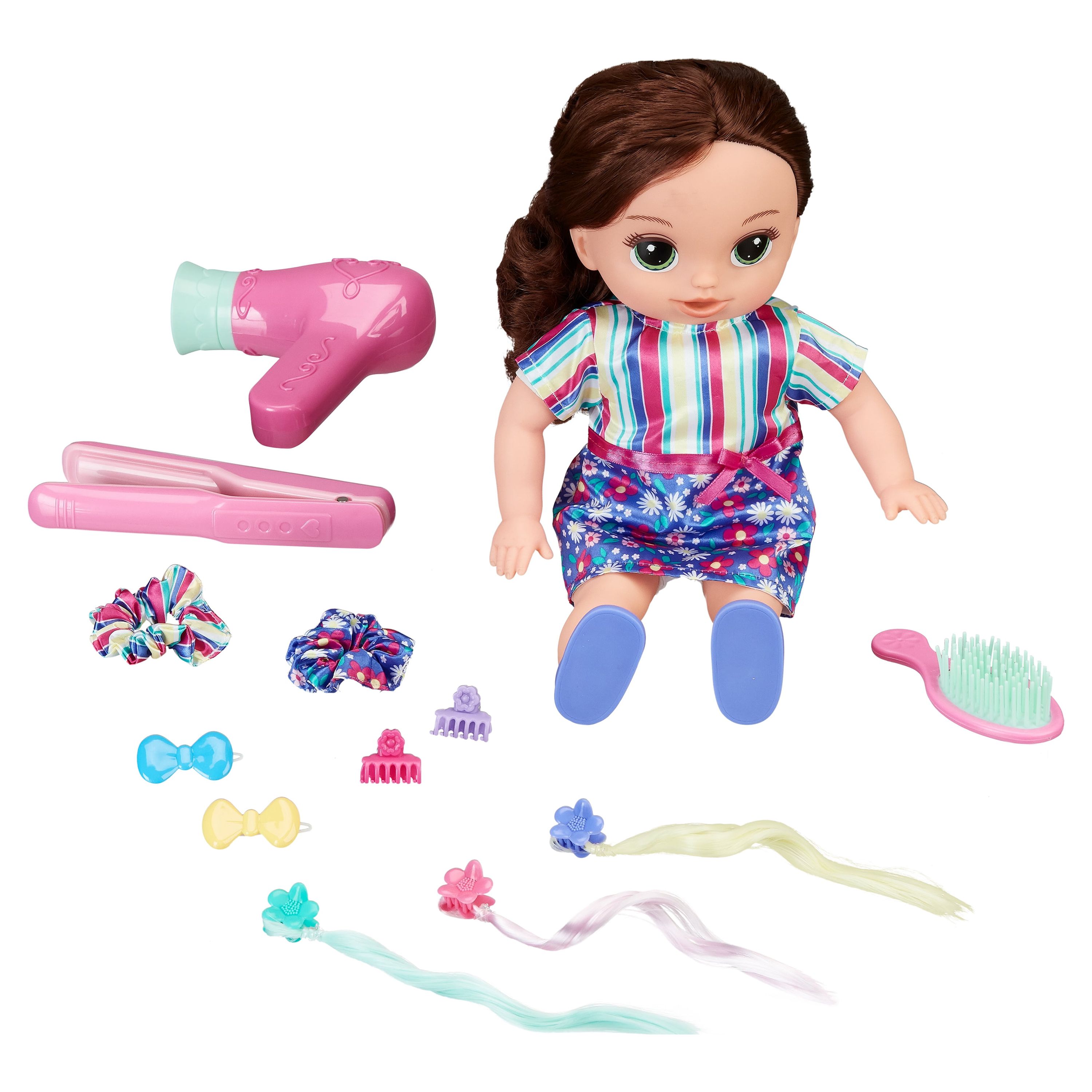 My Sweet Love Style and Play Doll Toy Set, 13 Pieces My Sweet Love