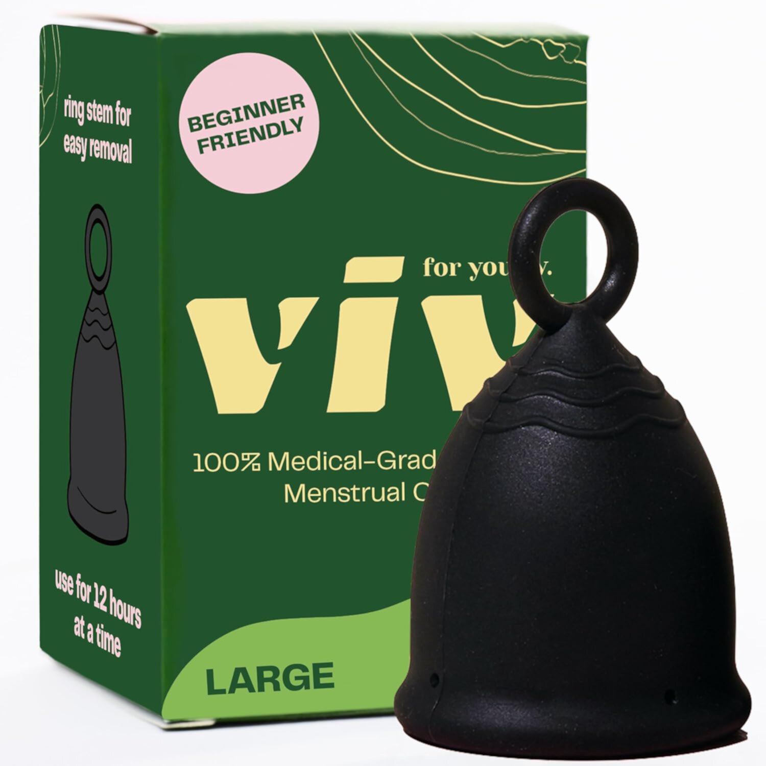 Viv - Menstrual Cup Large - 1 Each-ct VIV