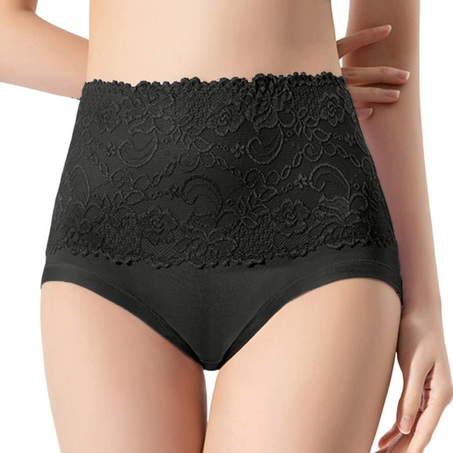 Женское Менструальное нижнее белье Eashery Stretchy Lace Trimmed Underwear Printed Womens Panties Briefs F L Eashery