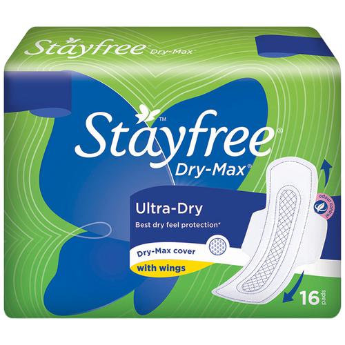 Stayfree dry max ultra dry 16N Stayfree