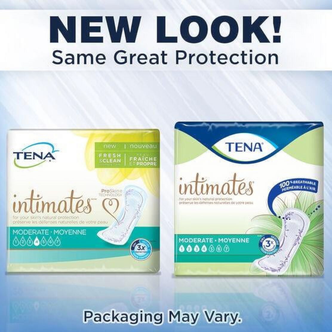 Tena Intimates Moderate Regular Incontinence Pad For Women, 20 Count Tena