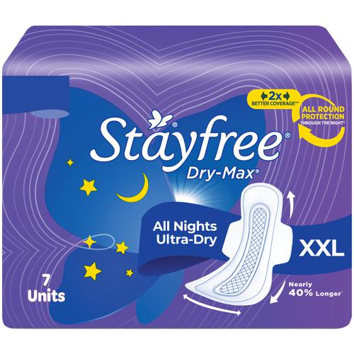 Stayfree dry max all night 7N Stayfree