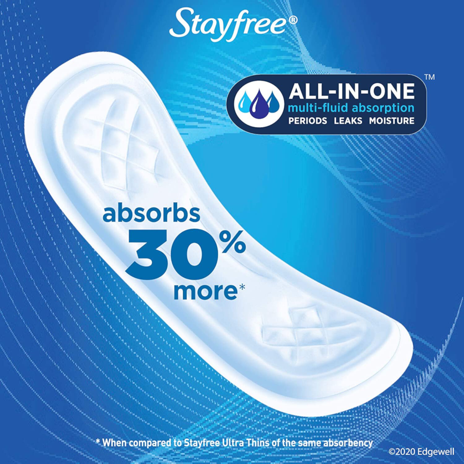 Stayfree Maxi Pads for Women, Super - 66 Count Stayfree