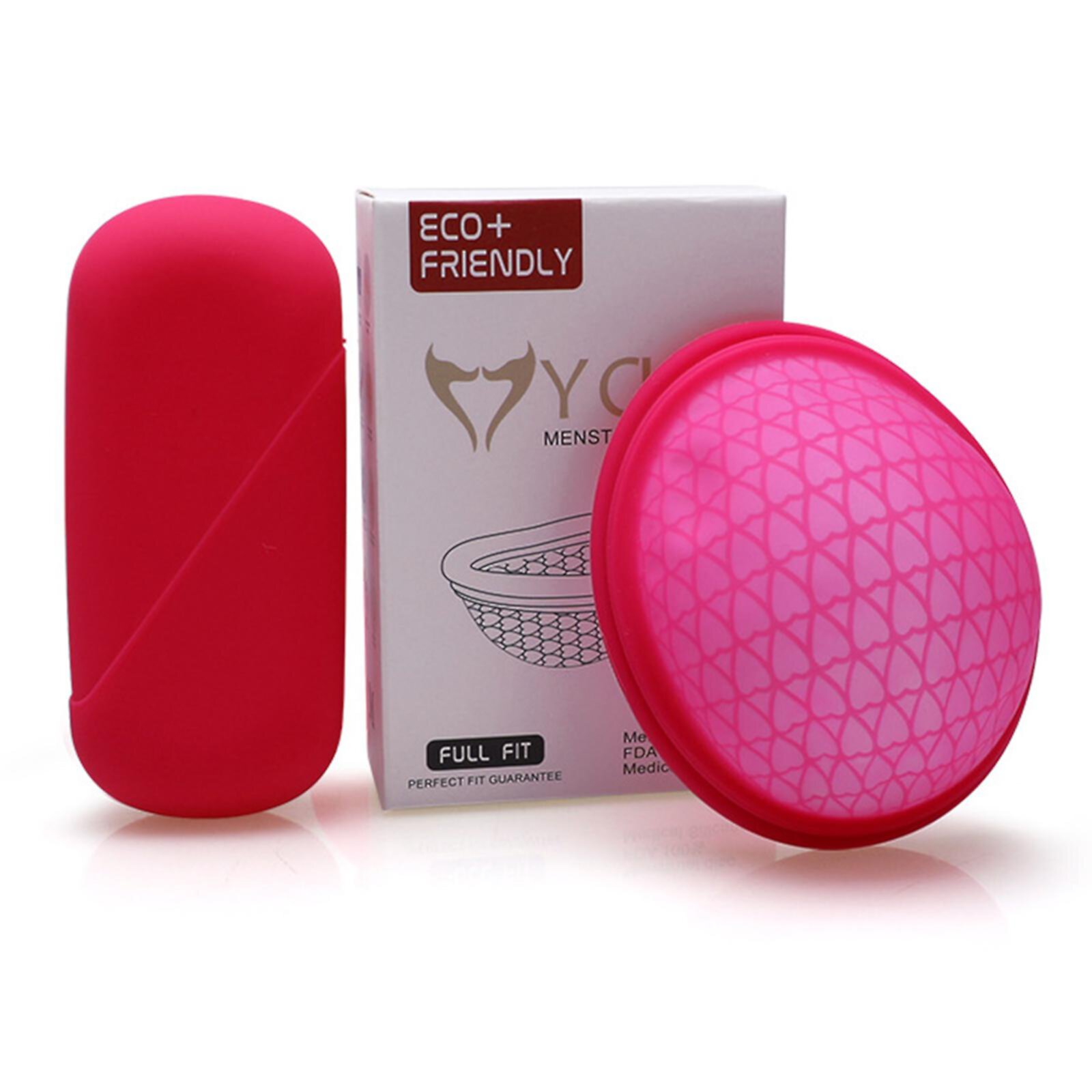 Menstrual Disc - Reusable Period Cup, Leak Proof Silicone, Feminine Hygiene For Women,100% New YELSM