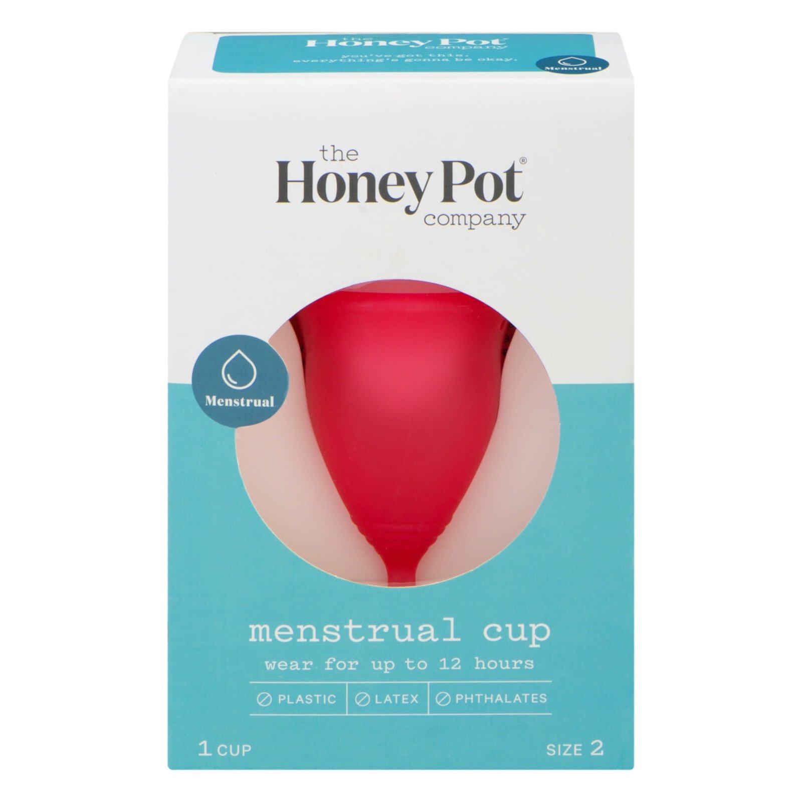 The Honey Pot - Menstrual Cup Size 1 Silicn - 1 Each-1 EA The Honey Pot Company