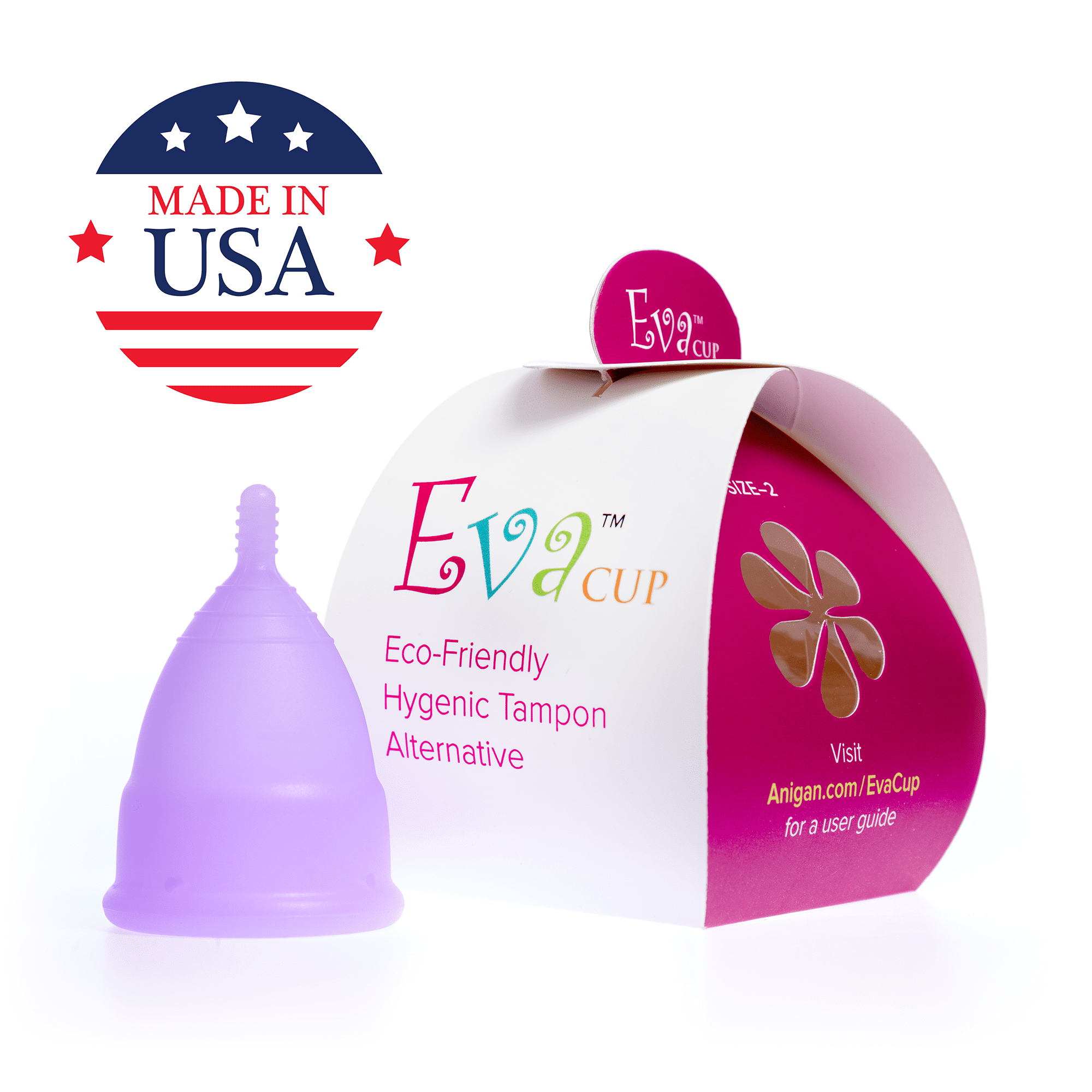 EvaCup Menstrual Cup - Blizzard Blue (L) EvaCup