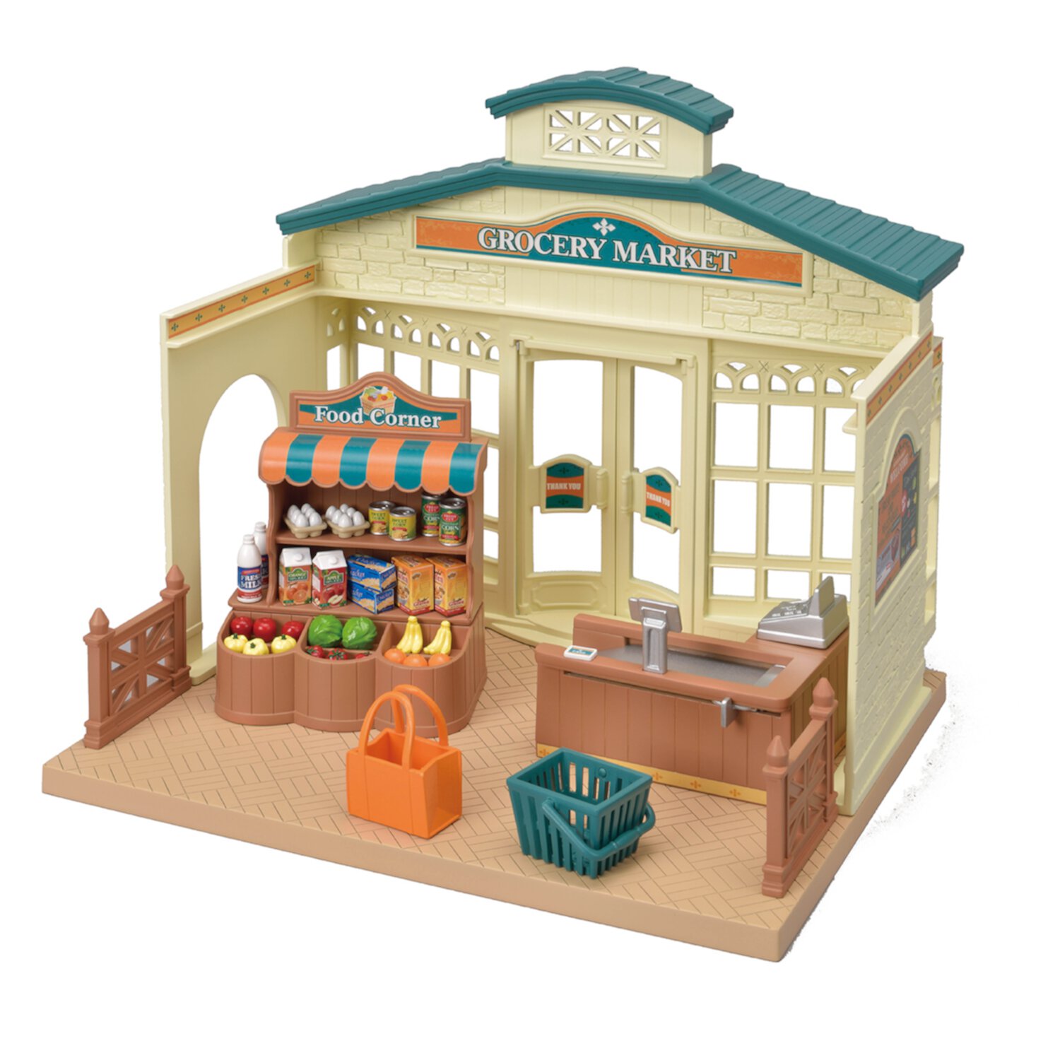 Calico Critters Grocery Market, Dollhouse Playset Calico Critters