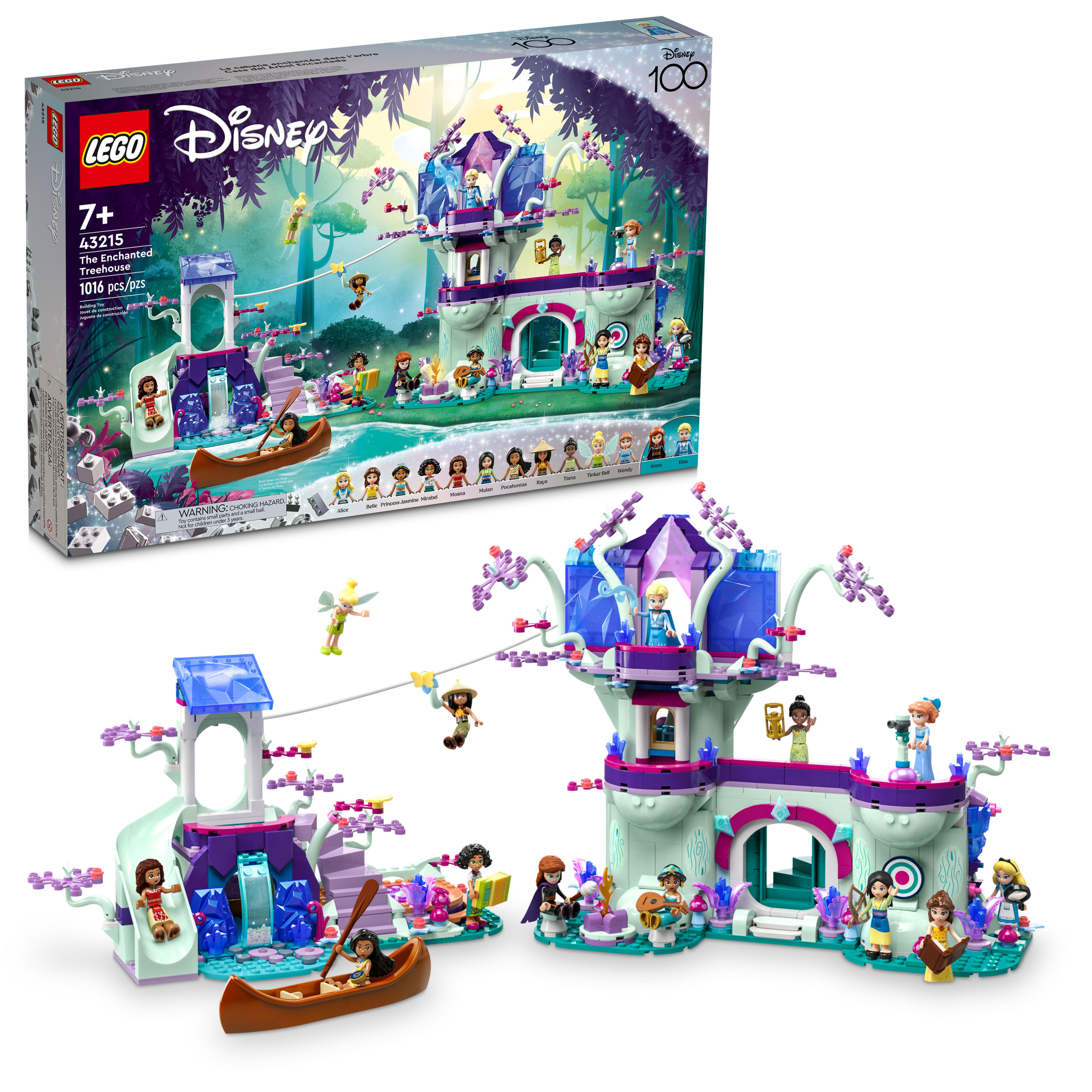 LEGO Disney Классическая Игрушка Коллекционная, двухуровневый домик на дереве, от 7 лет Lego